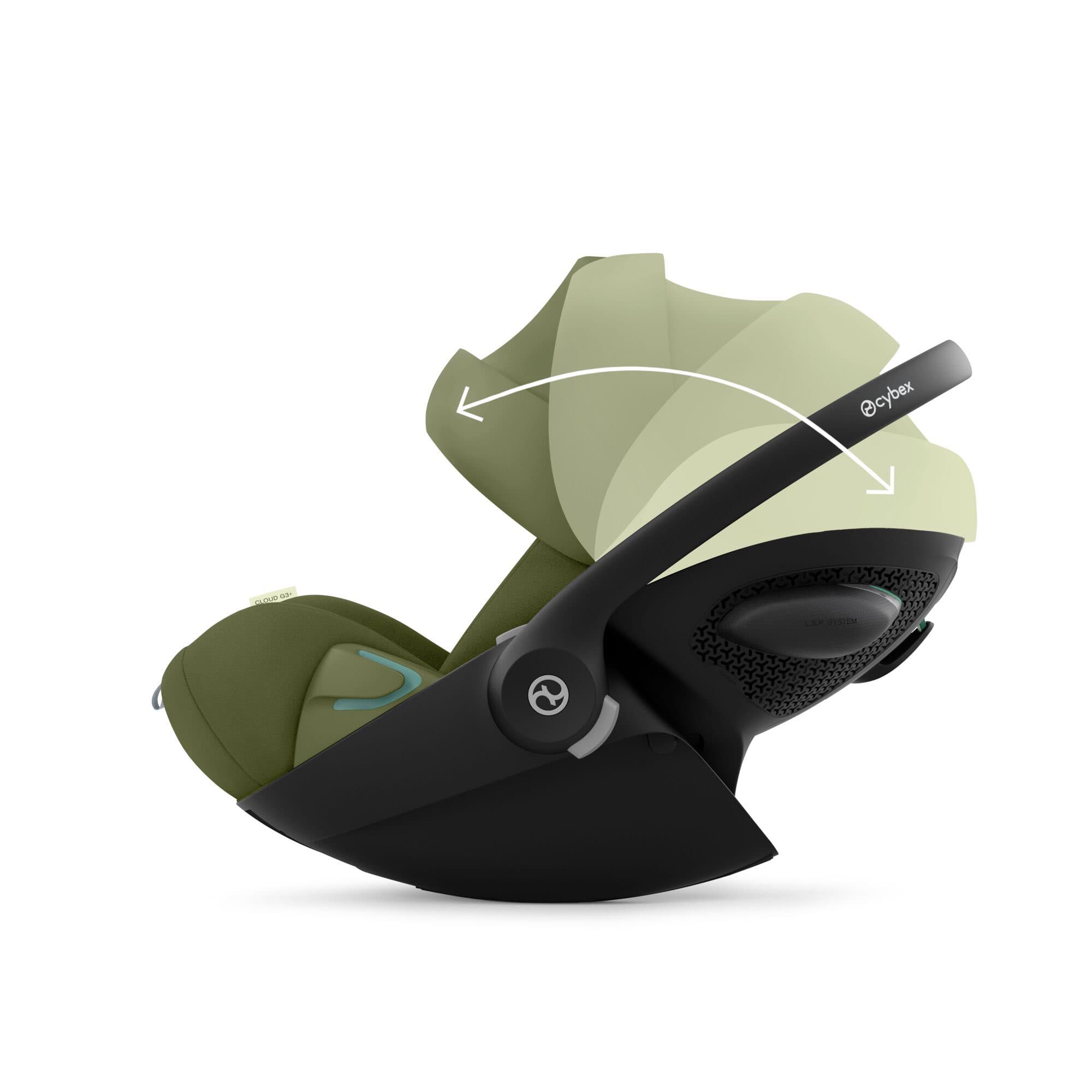 Cybex baby car seats Cybex Cloud G3 Plus i-Size Car Seat - Moss Green
