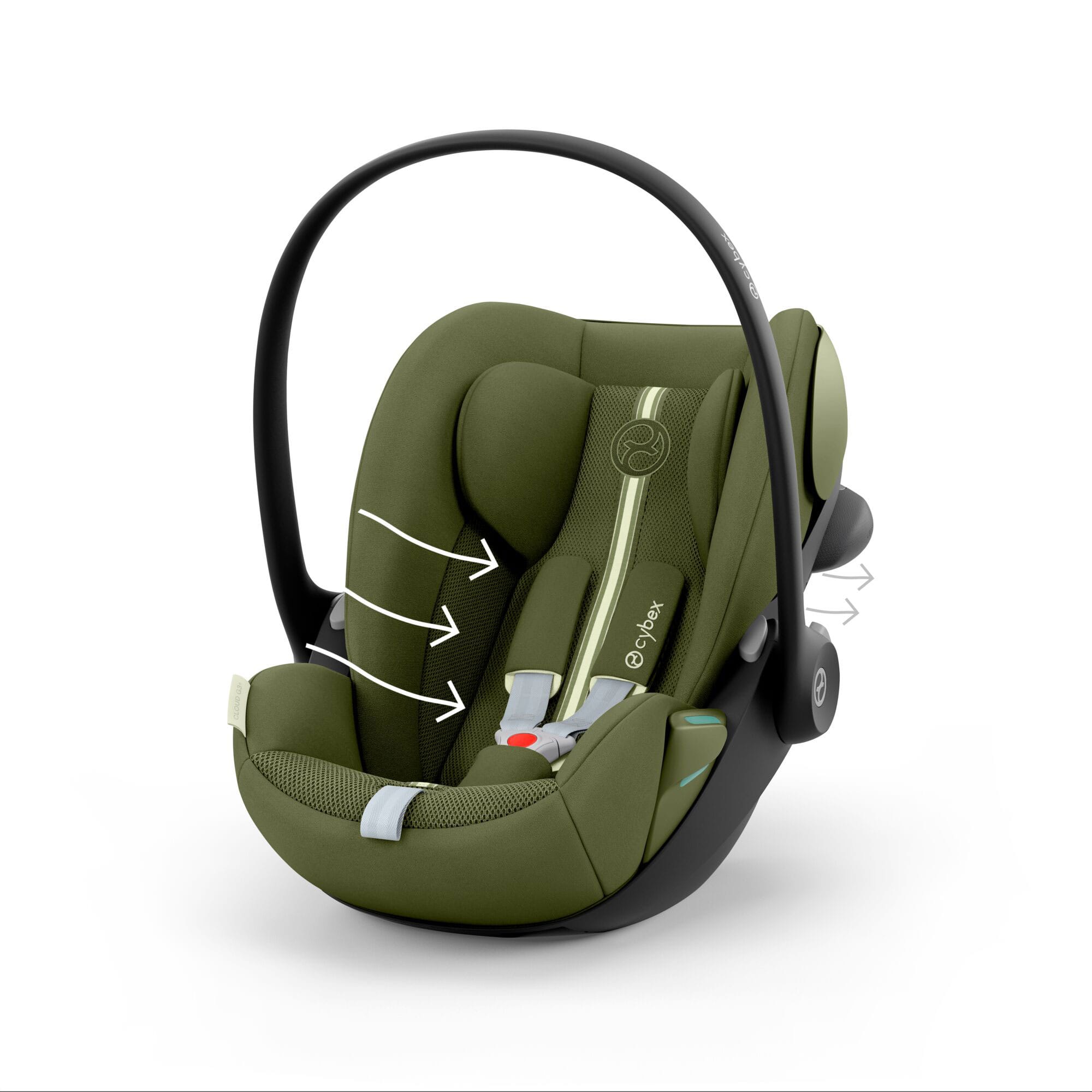 Cybex baby car seats Cybex Cloud G3 Plus i-Size Car Seat - Moss Green