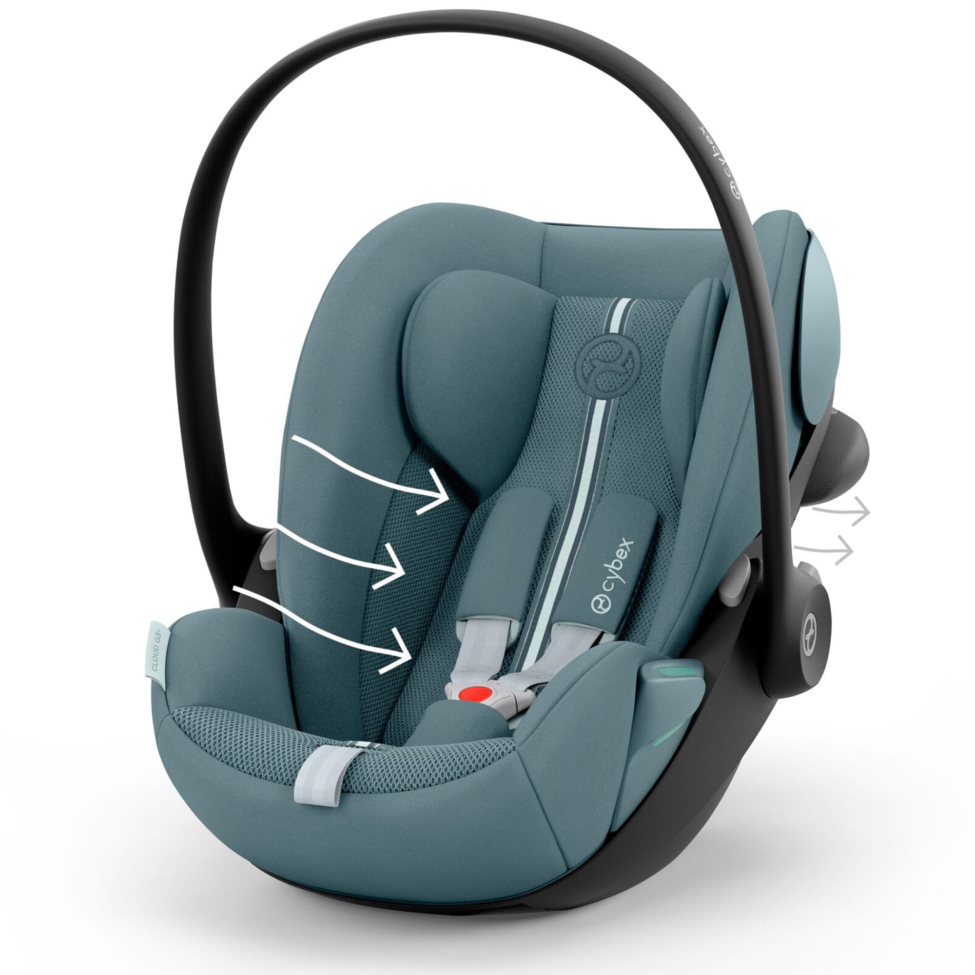 Cybex baby car seats Cybex Cloud G3 Plus i-Size Car Seat - Stormy Blue