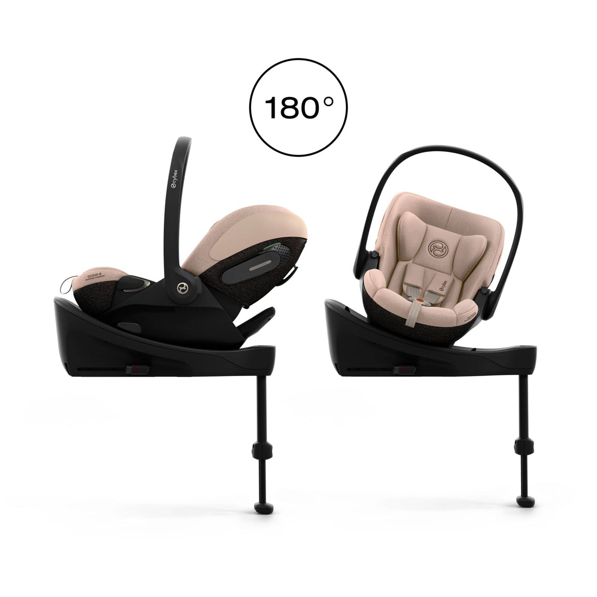 Cybex baby car seats Cybex Cloud S Car Seat - Cozy Beige