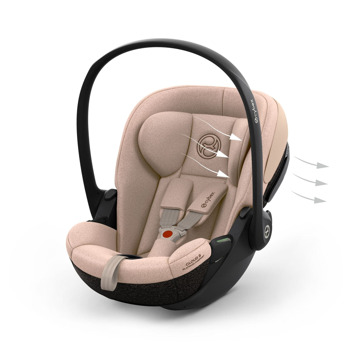 Cybex baby car seats Cybex Cloud S Car Seat - Cozy Beige