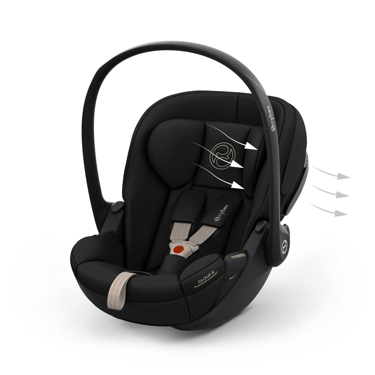 Cybex baby car seats Cybex Cloud S Car Seat - Sepia Black