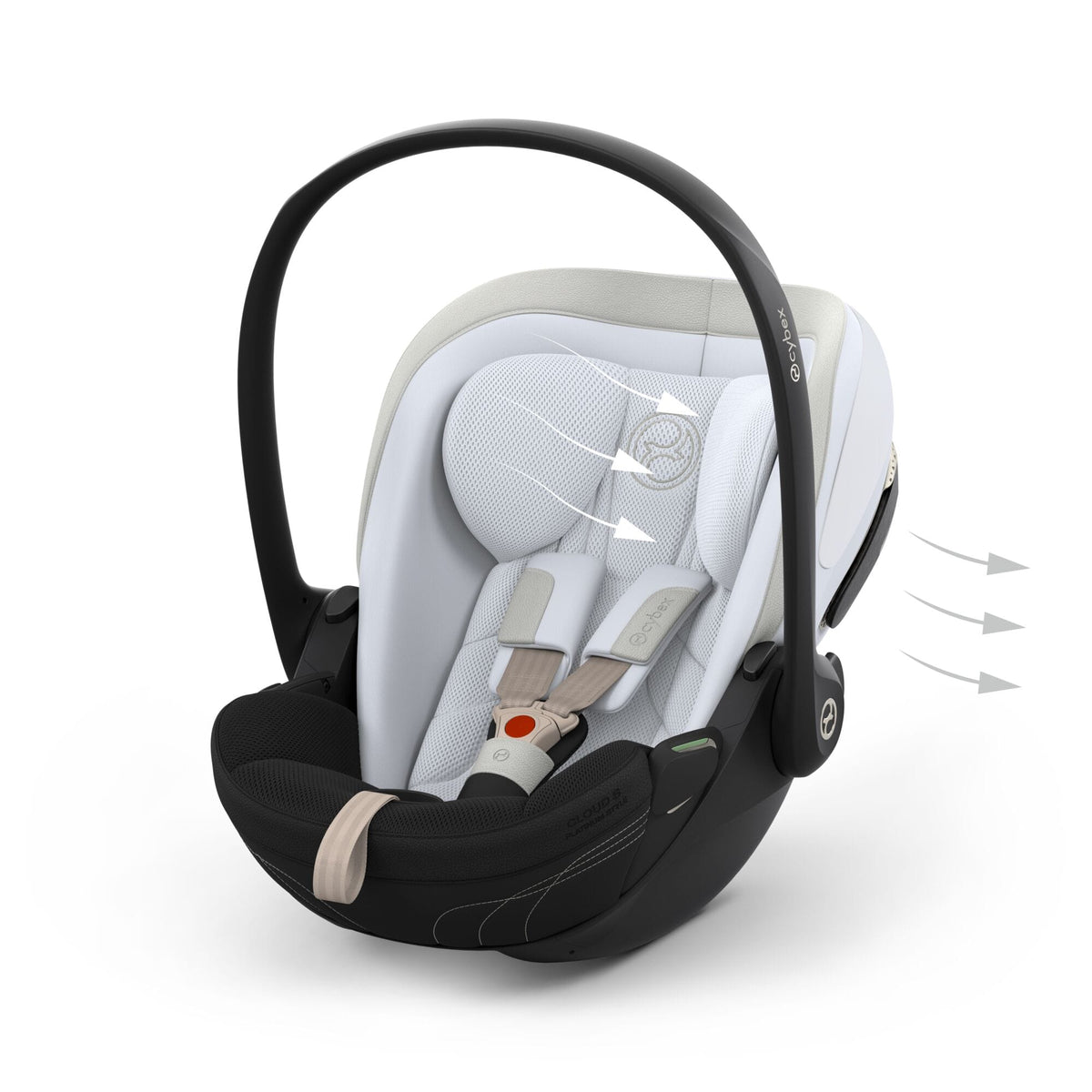 Cybex baby car seats Cybex Cloud S Style Car Seat - Misty Grey