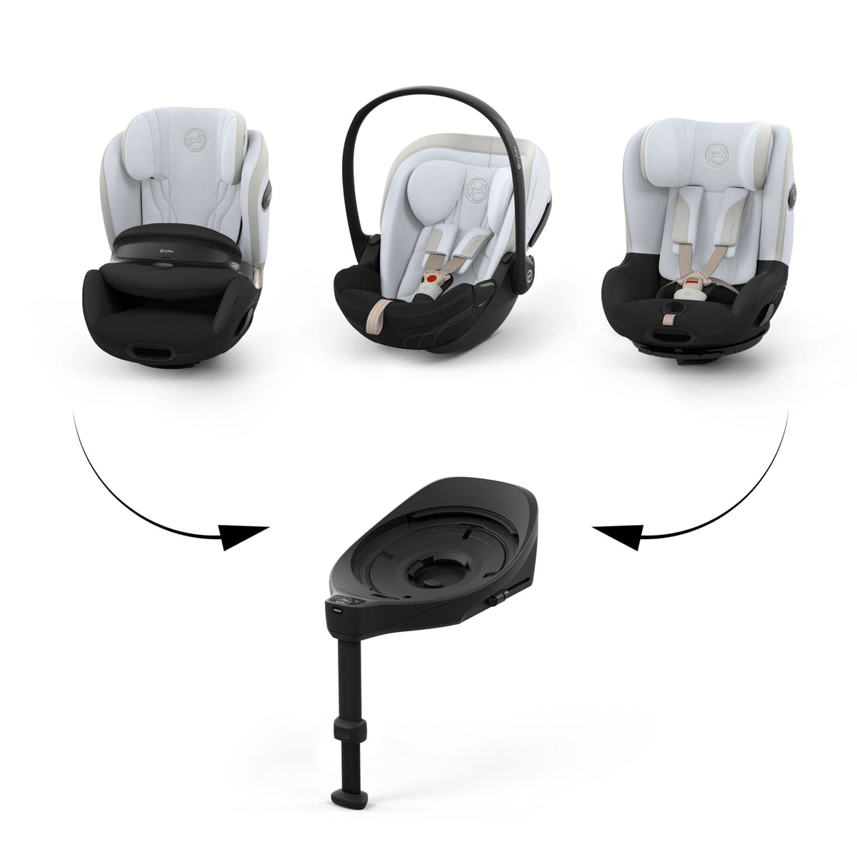 Cybex baby car seats Cybex Cloud S Style Car Seat - Misty Grey