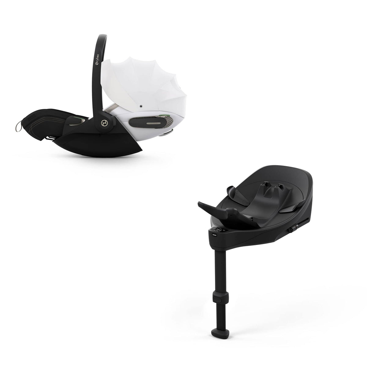 Cybex baby car seats Cybex Cloud S Style Car Seat - Off White 526002905-1