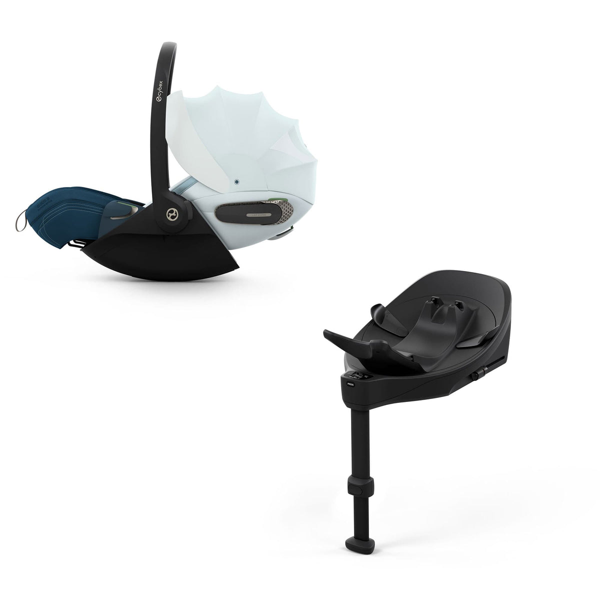 Cybex baby car seats Cybex Cloud S Style Car Seat - Opal Blue 526002181-1