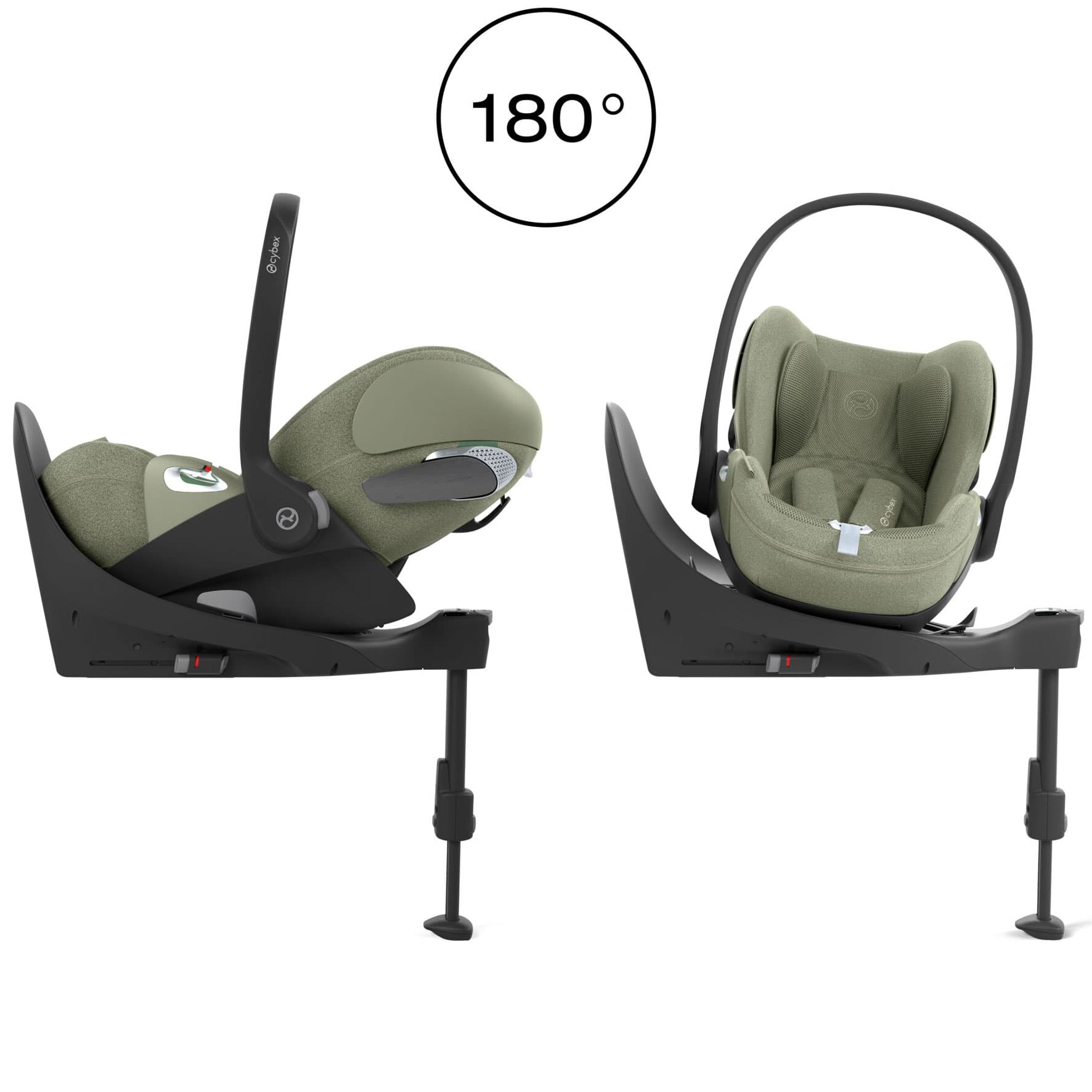 Cybex baby car seats Cybex Cloud T PLUS i-Size Car Seat - Sage Green