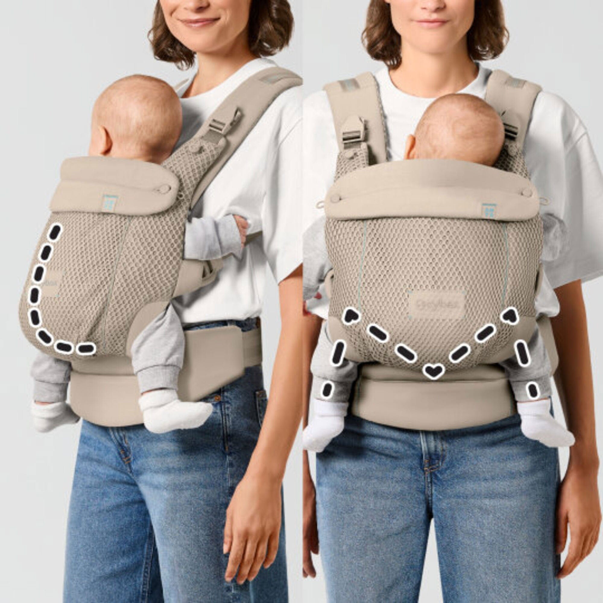 Cybex baby carriers Cybex Amya Carrier - Fog Grey 526000586