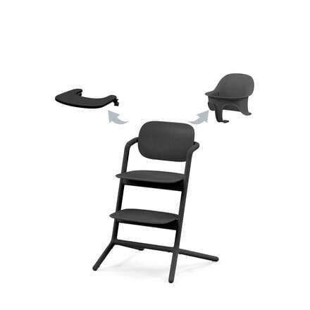 Cybex baby highchairs Cybex LEMO 3 in 1 High Chair in Stunning Black 521003173