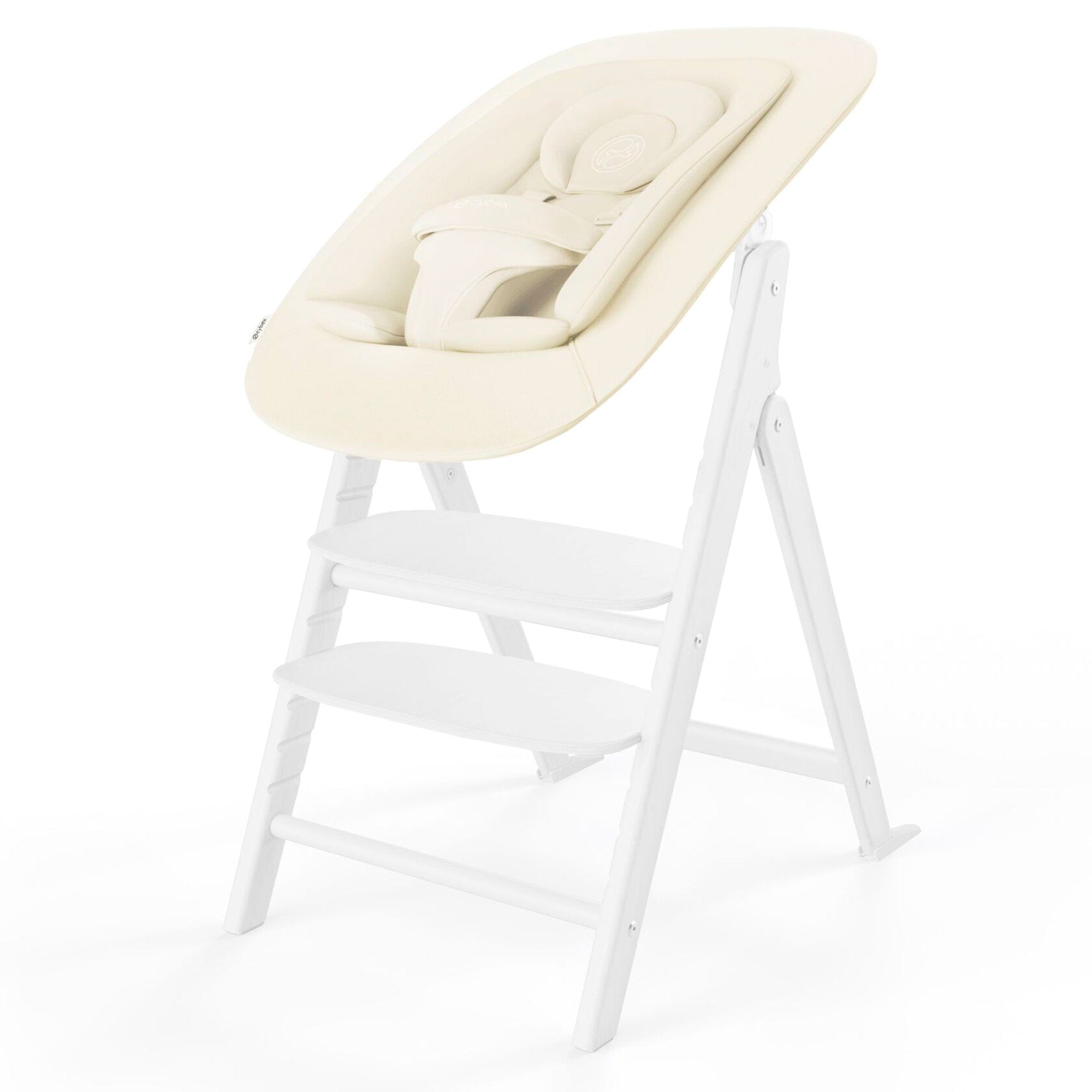 Cybex baby highchairs Cybex Click & Fold 4in1 High Chair - All White 524000859