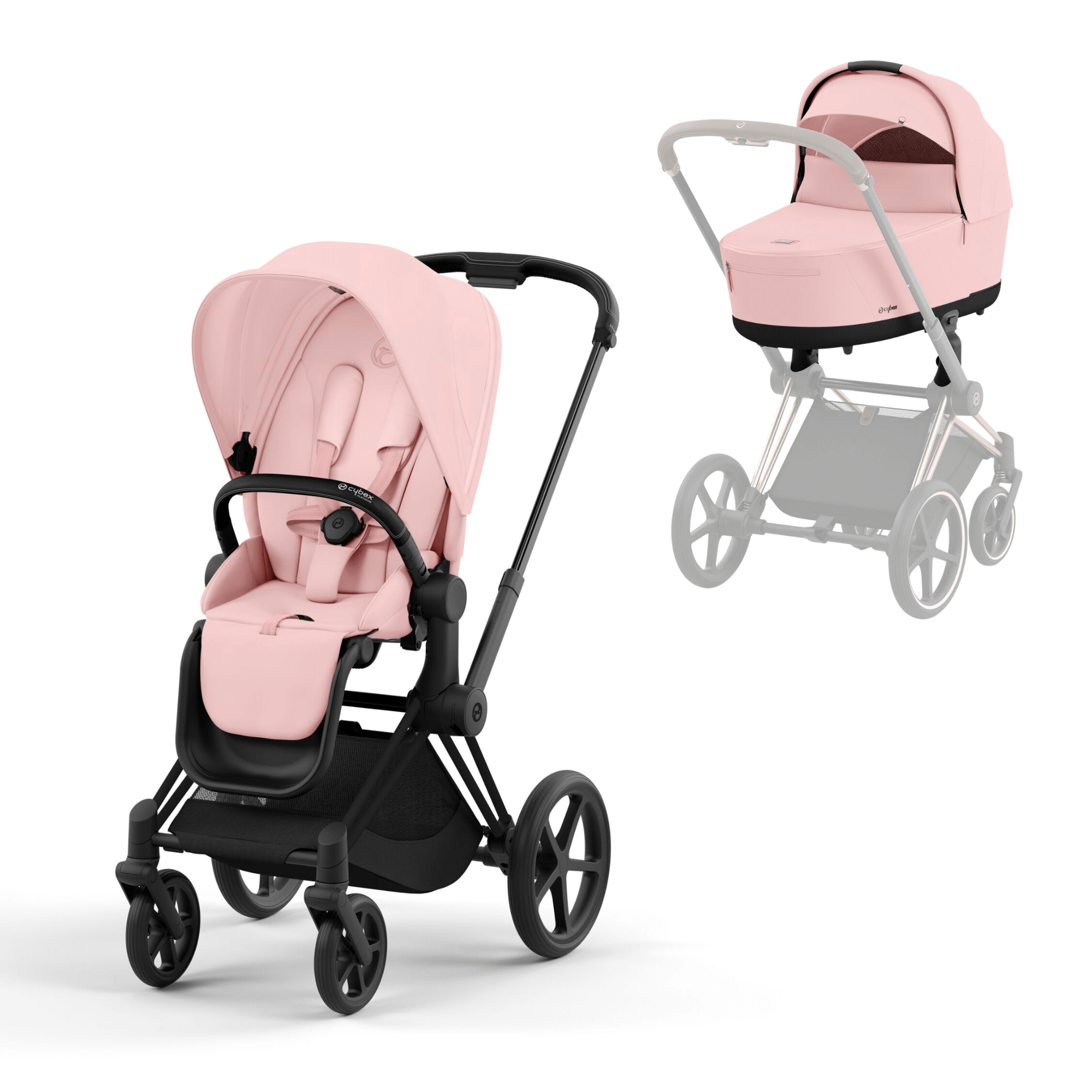 Pink prams sales