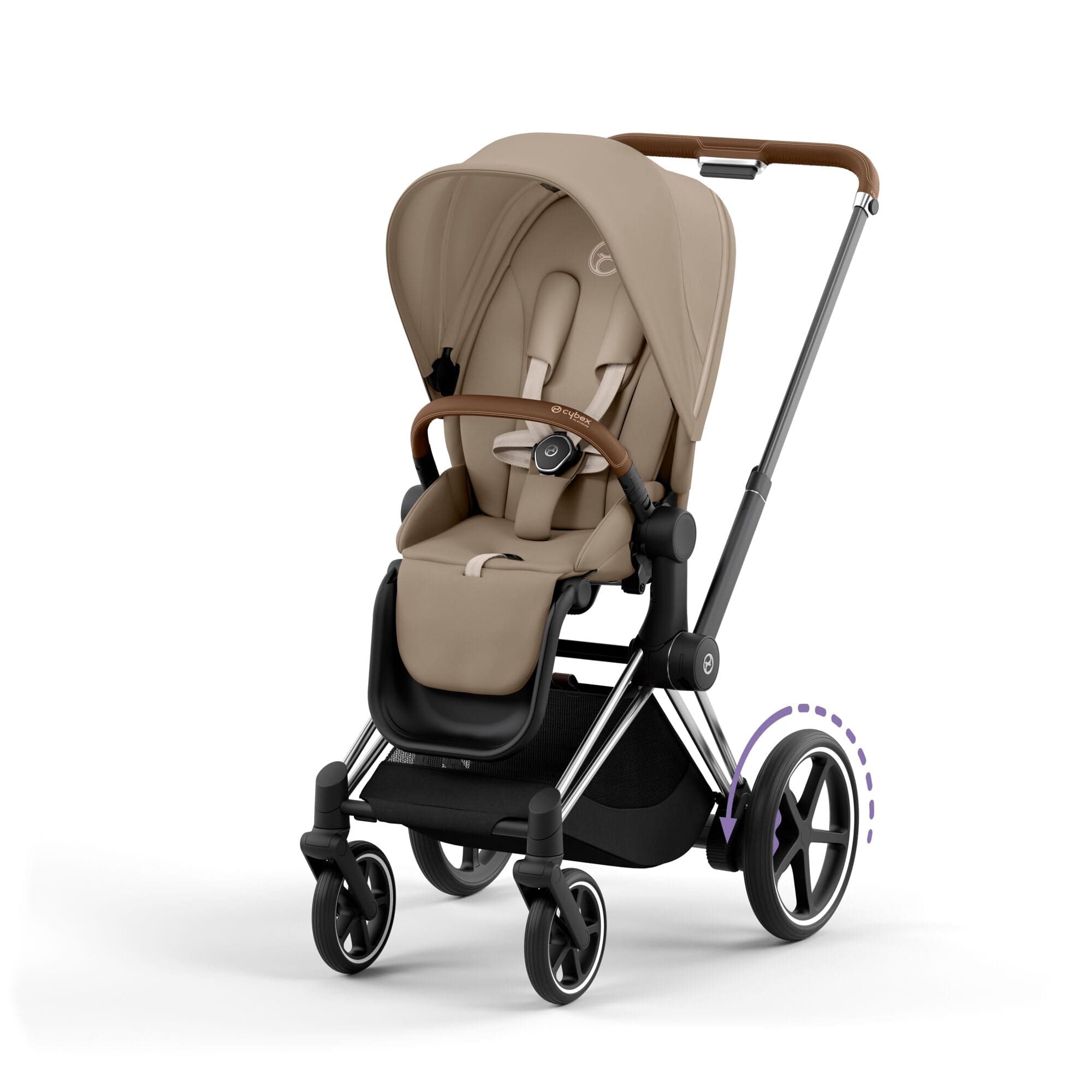 Cybex Baby Prams Cybex e-Priam Pram - Cozy Beige