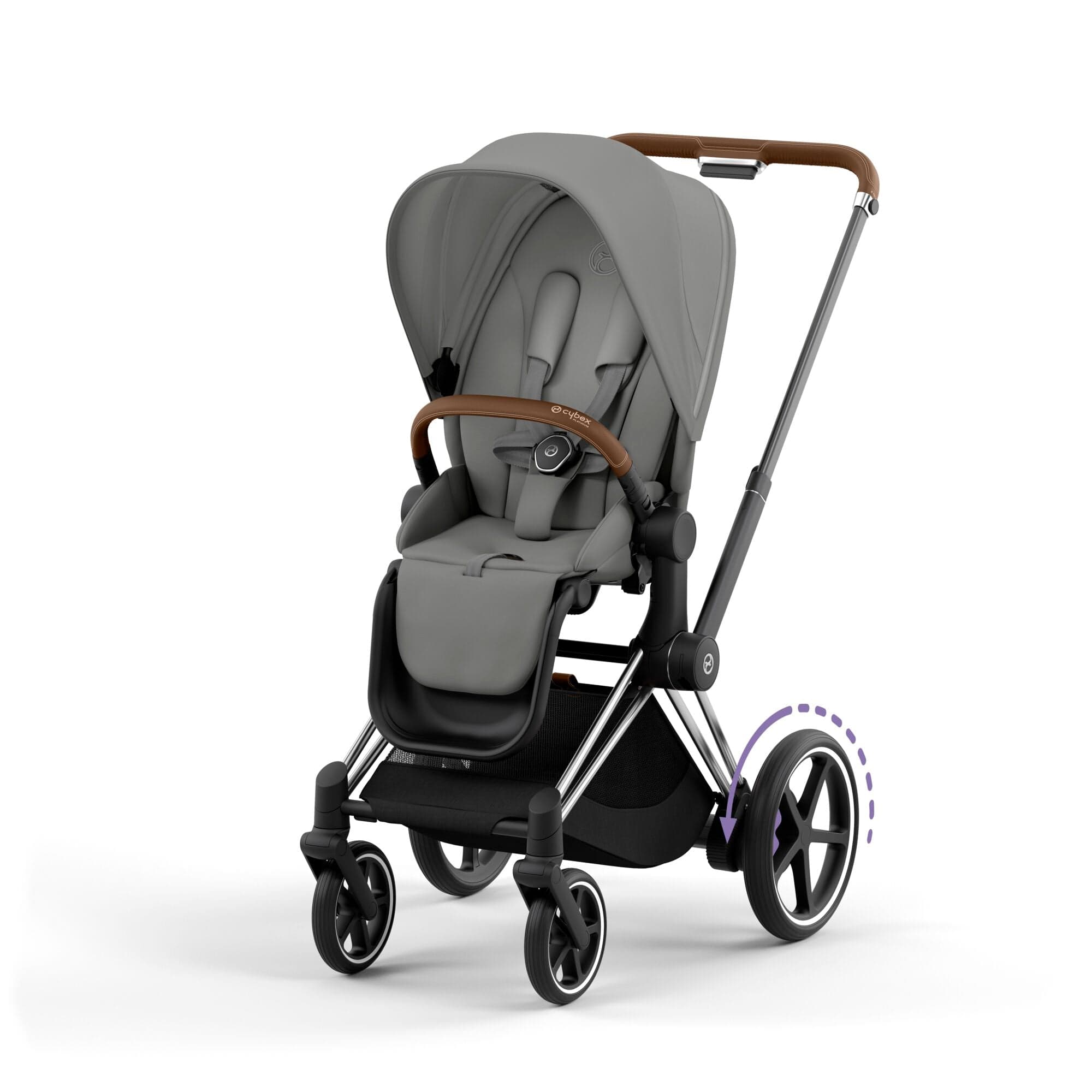 Cybex Baby Prams Cybex e-Priam Pram - Mirage Grey