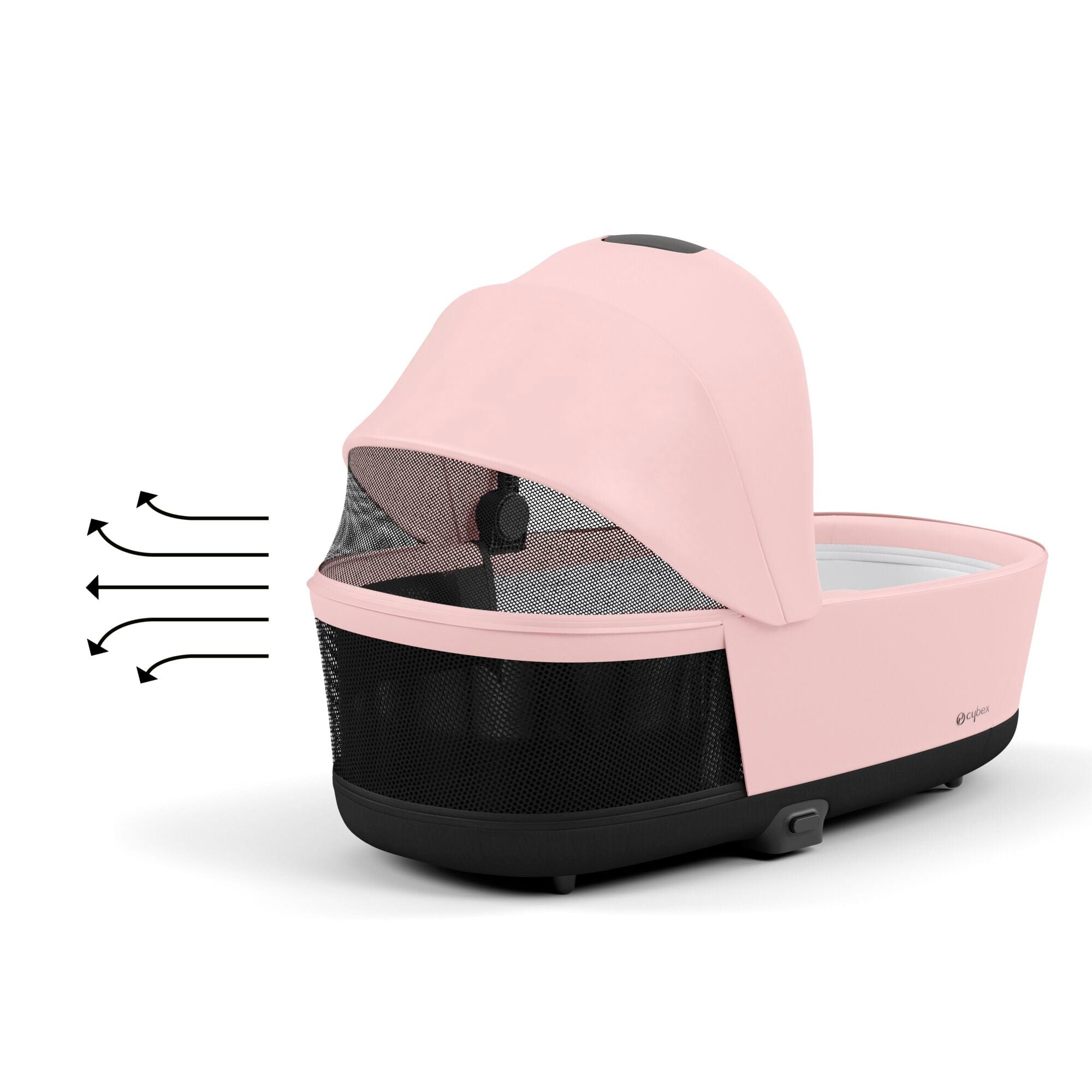 Cybex Baby Prams Cybex e-Priam Pram - Peach Pink