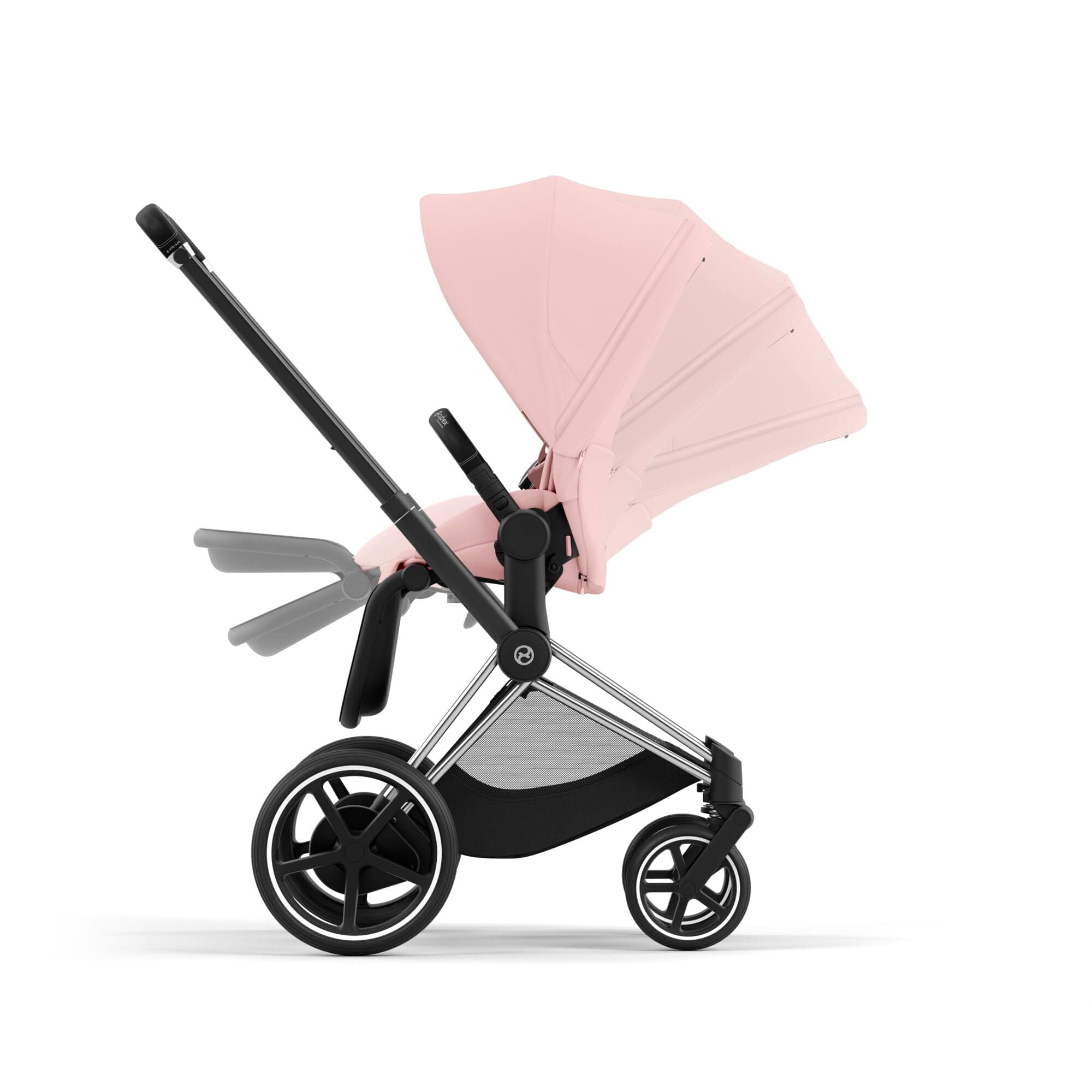 Cybex Baby Prams Cybex e-Priam Pram - Peach Pink