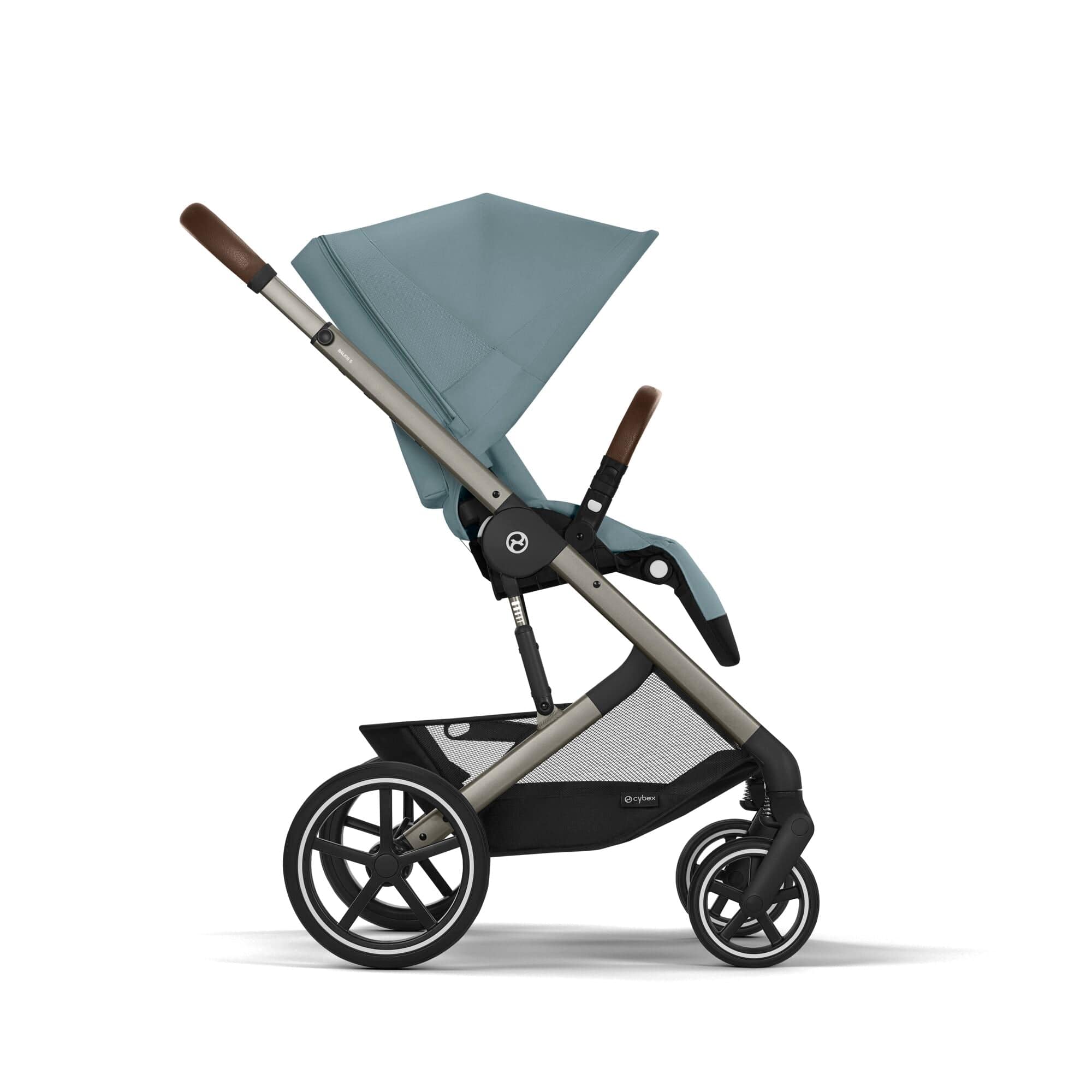 Cybex baby prams Cybex Balios S Lux Essential Bundle - Taupe/Stormy Blue