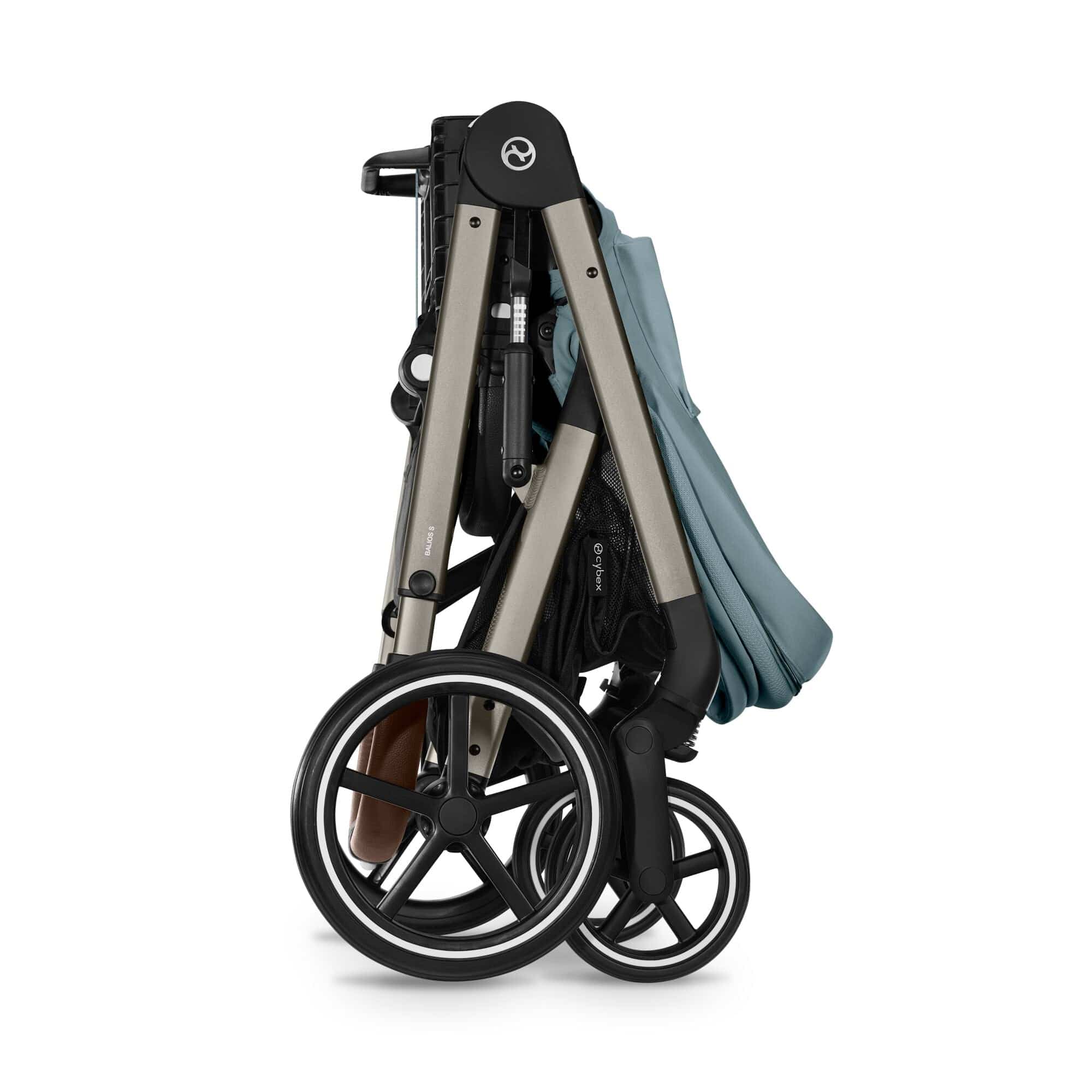 Cybex baby prams Cybex Balios S Lux Essential Bundle - Taupe/Stormy Blue