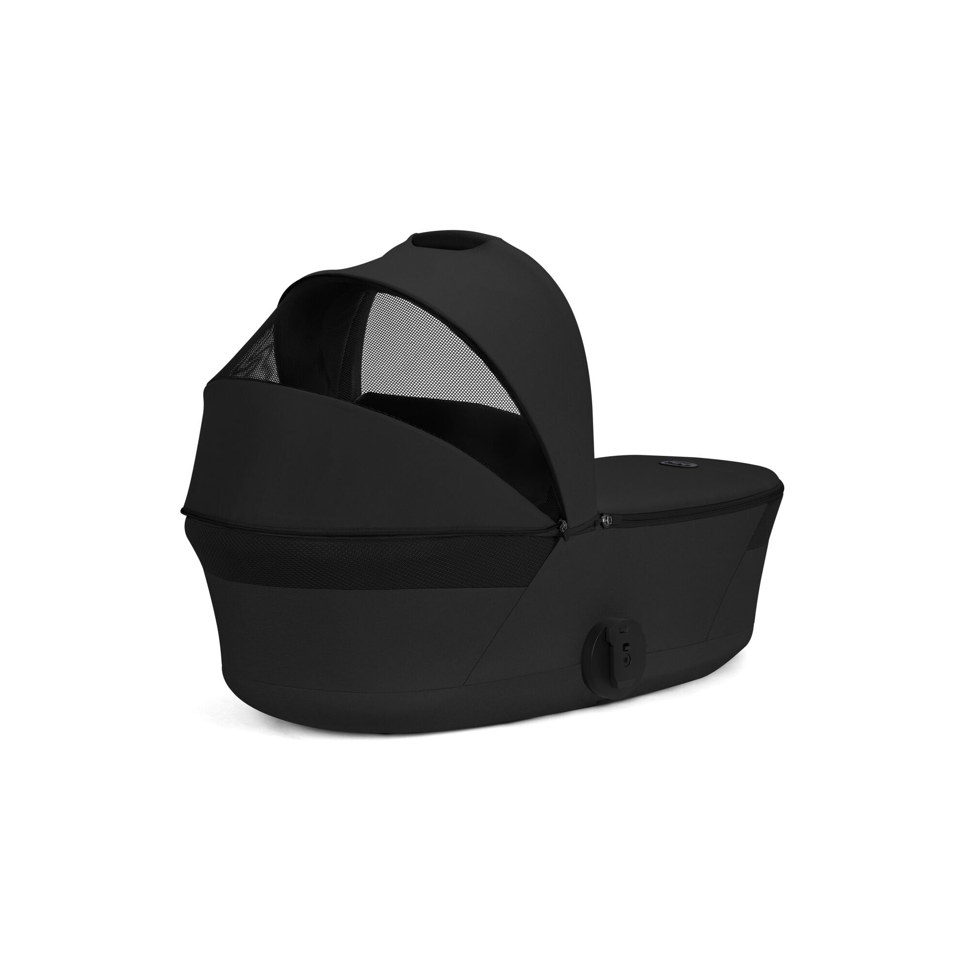 Cybex baby prams Cybex Balios S Lux Foldable Carrycot Accessory Bundle - Moon Black