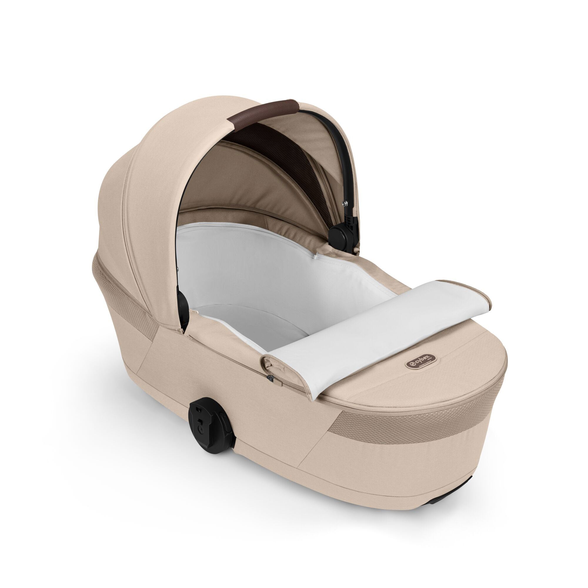 Cybex baby prams Cybex Balios S Lux Pushchair with Foldable Carrycot - Almond Beige 526001691