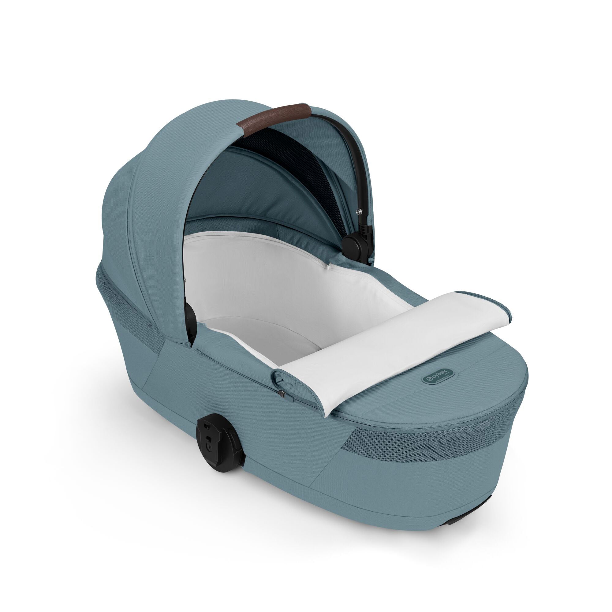 Cybex baby prams Cybex Balios S Lux Pushchair with Foldable Carrycot - Stormy Blue 526001685