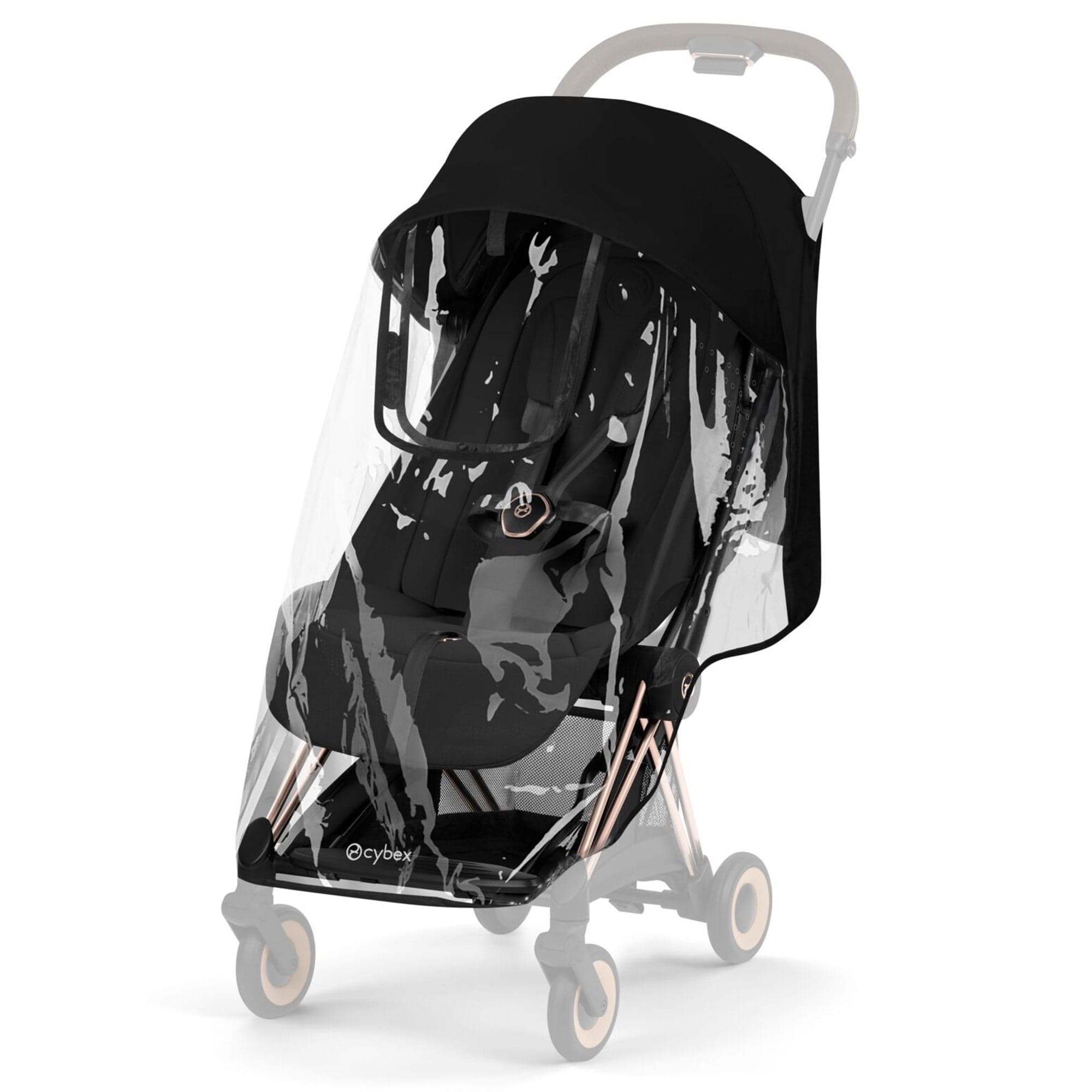 Cybex baby prams Cybex Coya Pushchair Set - Comfort Collection - Rose Gold/Sepia Black 526000179