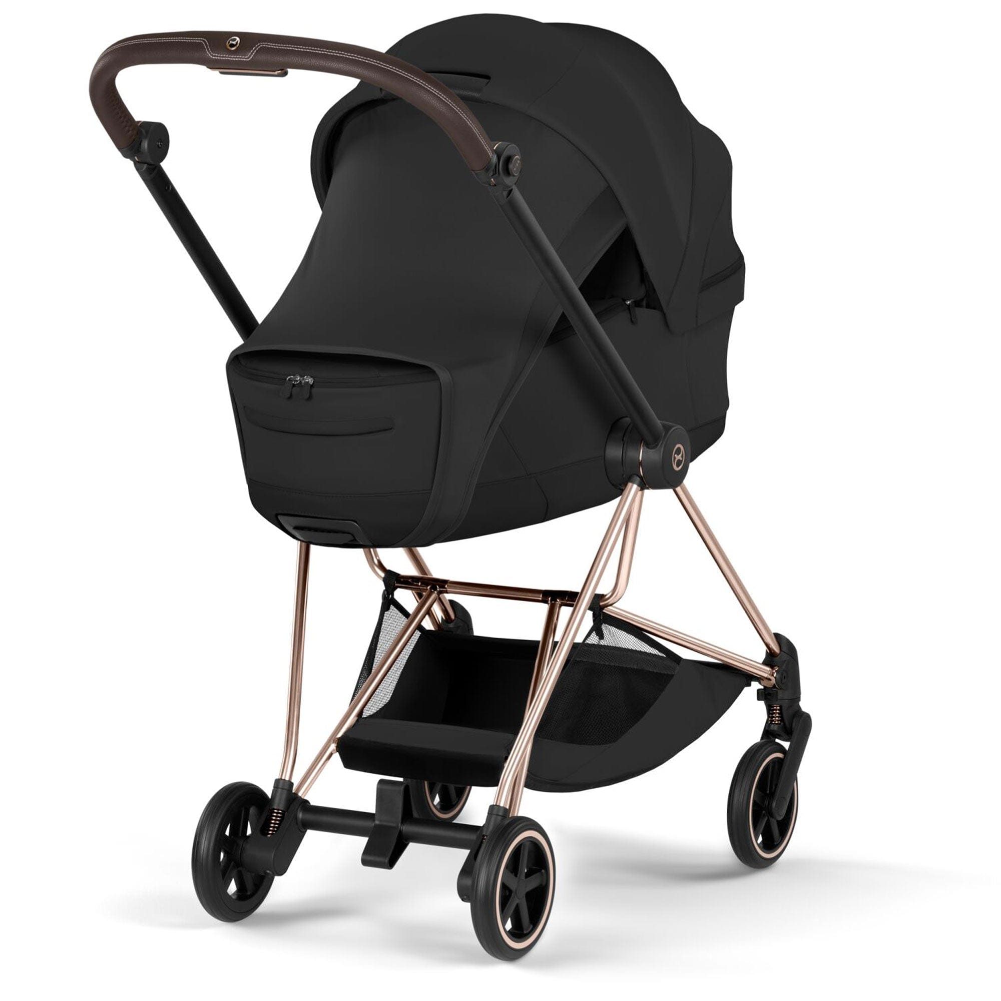Cybex baby prams Cybex Coya Pushchair Set - Style Collection - Chrome Brown/Sepia Black 21979-CB-BLK