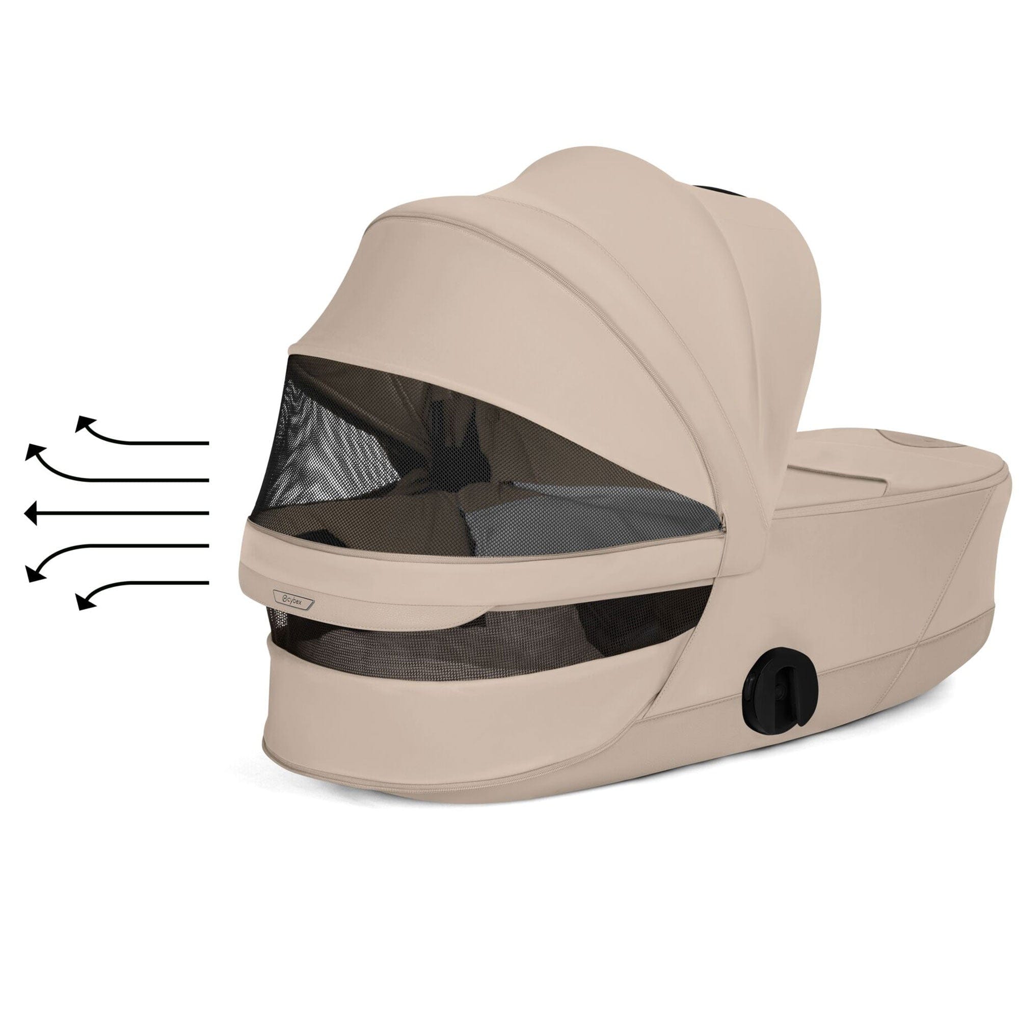 Cybex baby prams Cybex Coya Pushchair Set - Style Collection - Matt Black/Cozy Beige 21979-MB-COZ-BEI