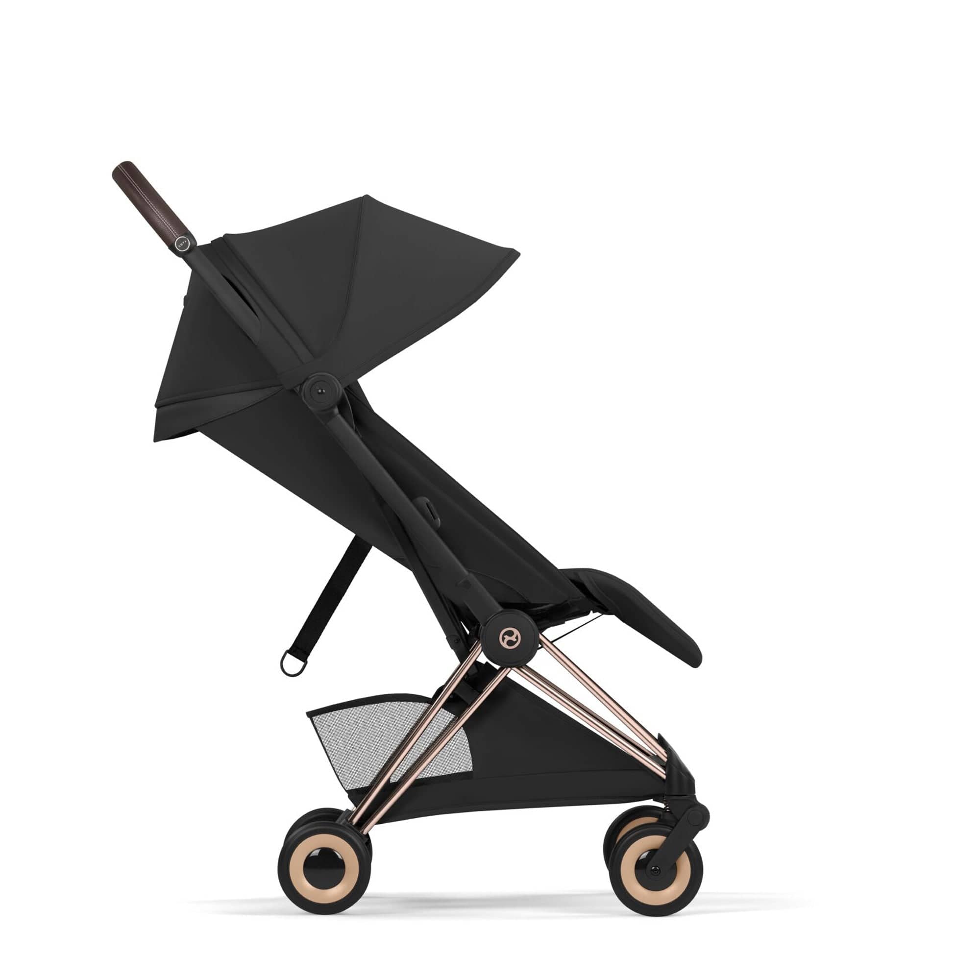 Cybex baby prams Cybex Coya Pushchair Set - Style Collection - Rose Gold/Sepia Black 21979-RG-BLK