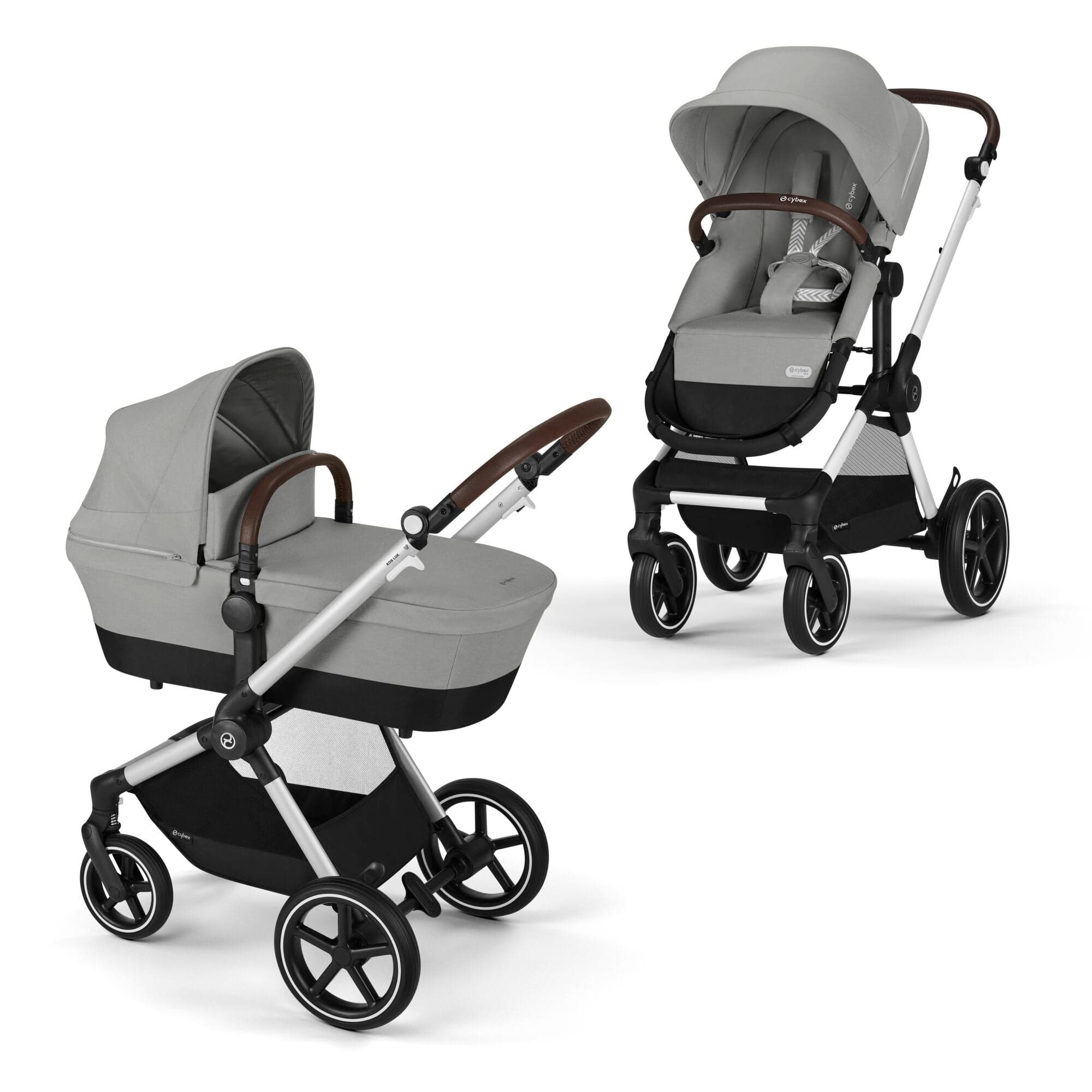 Cybex baby prams Cybex Eos Lux Stroller - Stone Grey 524001279