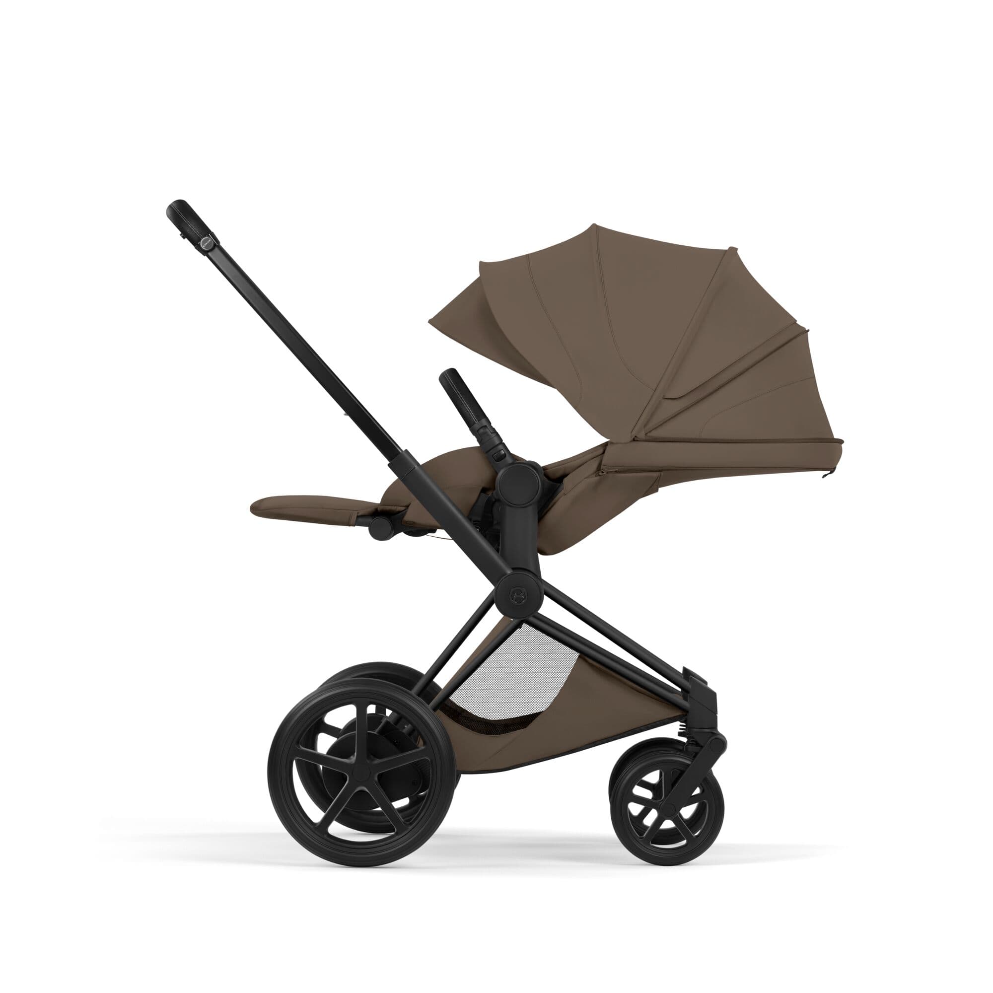 Cybex baby prams Cybex ePriam Pushchair Set - Style Collection - Coconut Brown