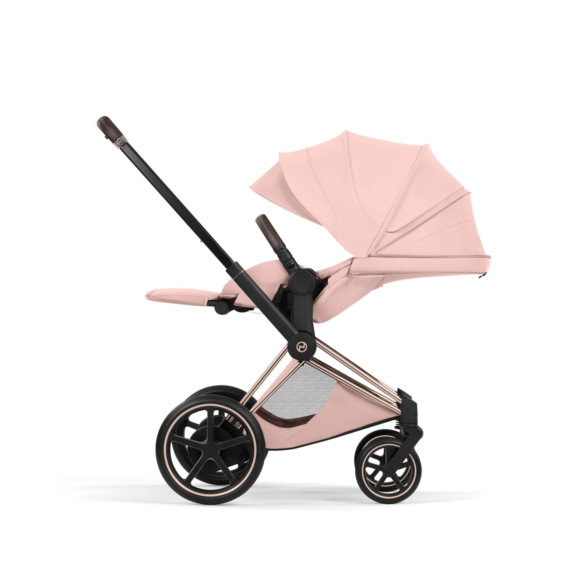 Cybex baby prams Cybex ePriam Pushchair Set - Style Collection - Peach Pink