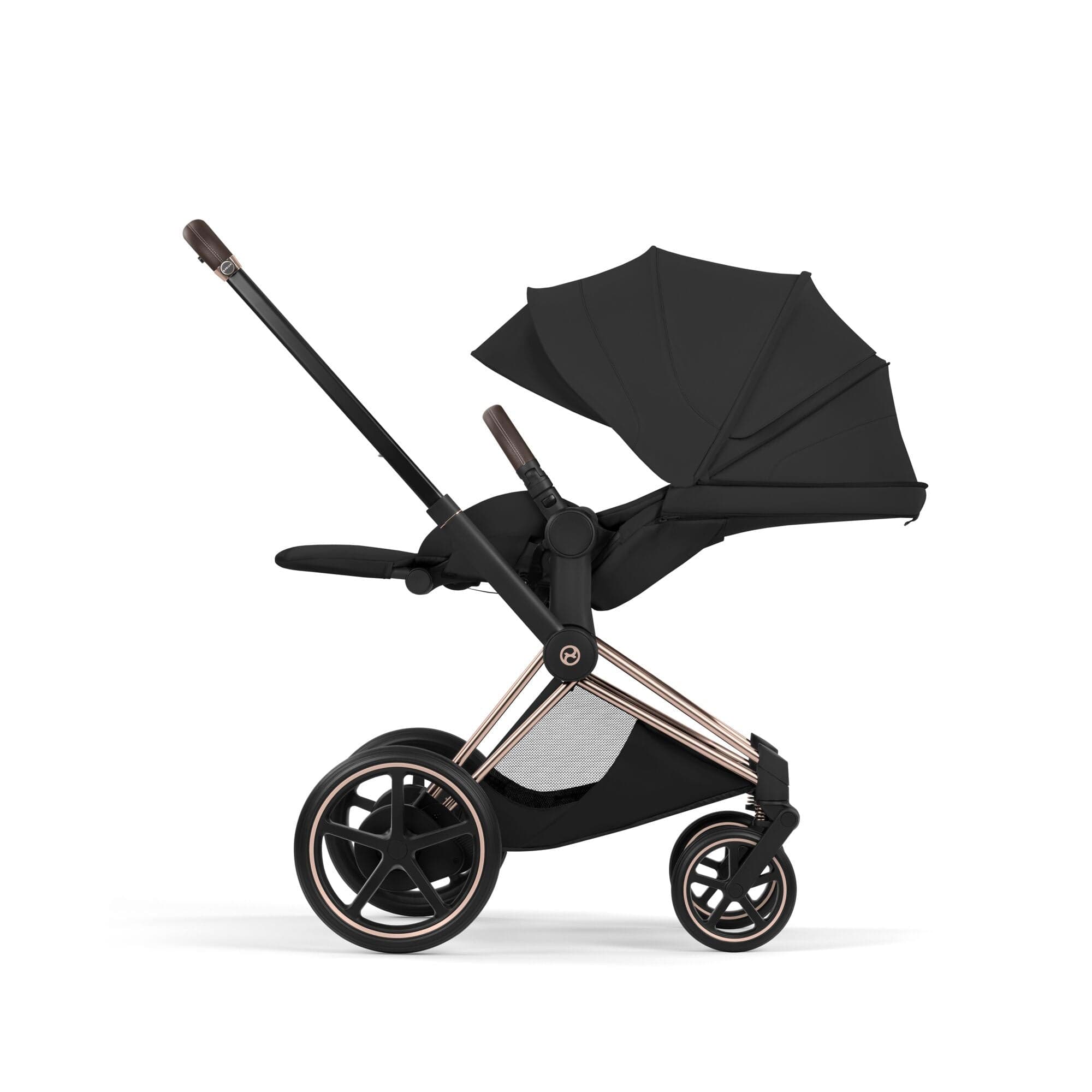 Cybex baby prams Cybex ePriam Pushchair Set - Style Collection - Sepia Black