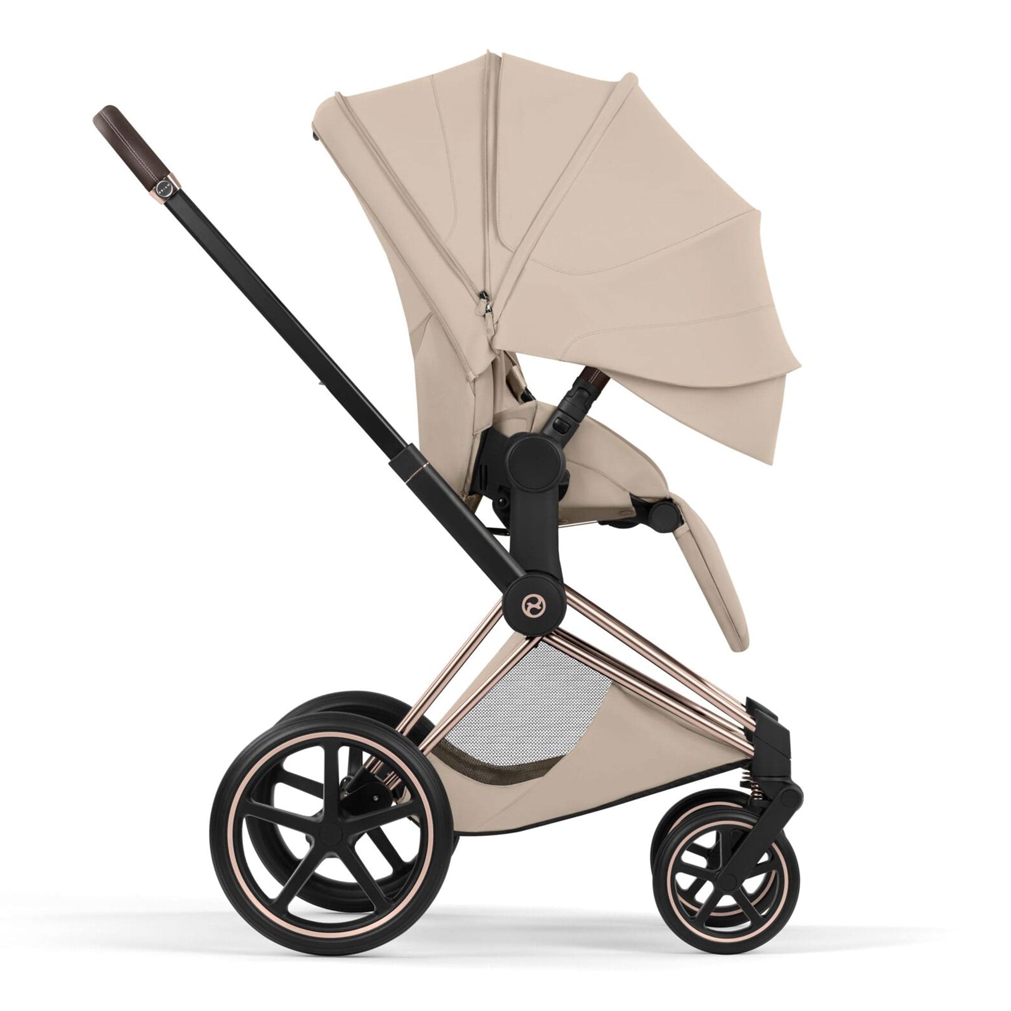 Cybex baby prams Cybex Priam Pushchair Set - Style Collection - Cozy Beige