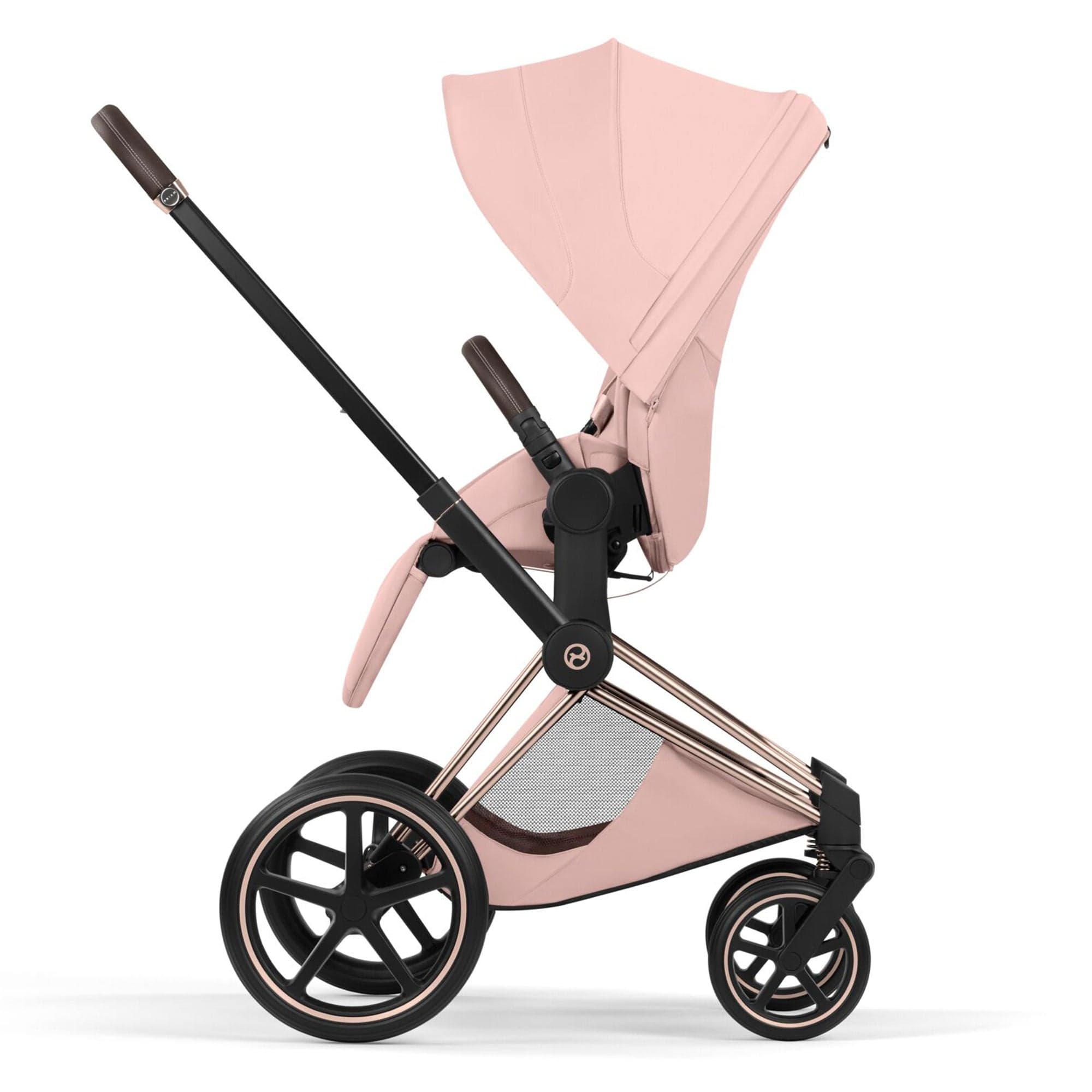 Cybex baby prams Cybex Priam Pushchair Set - Style Collection - Peach Pink