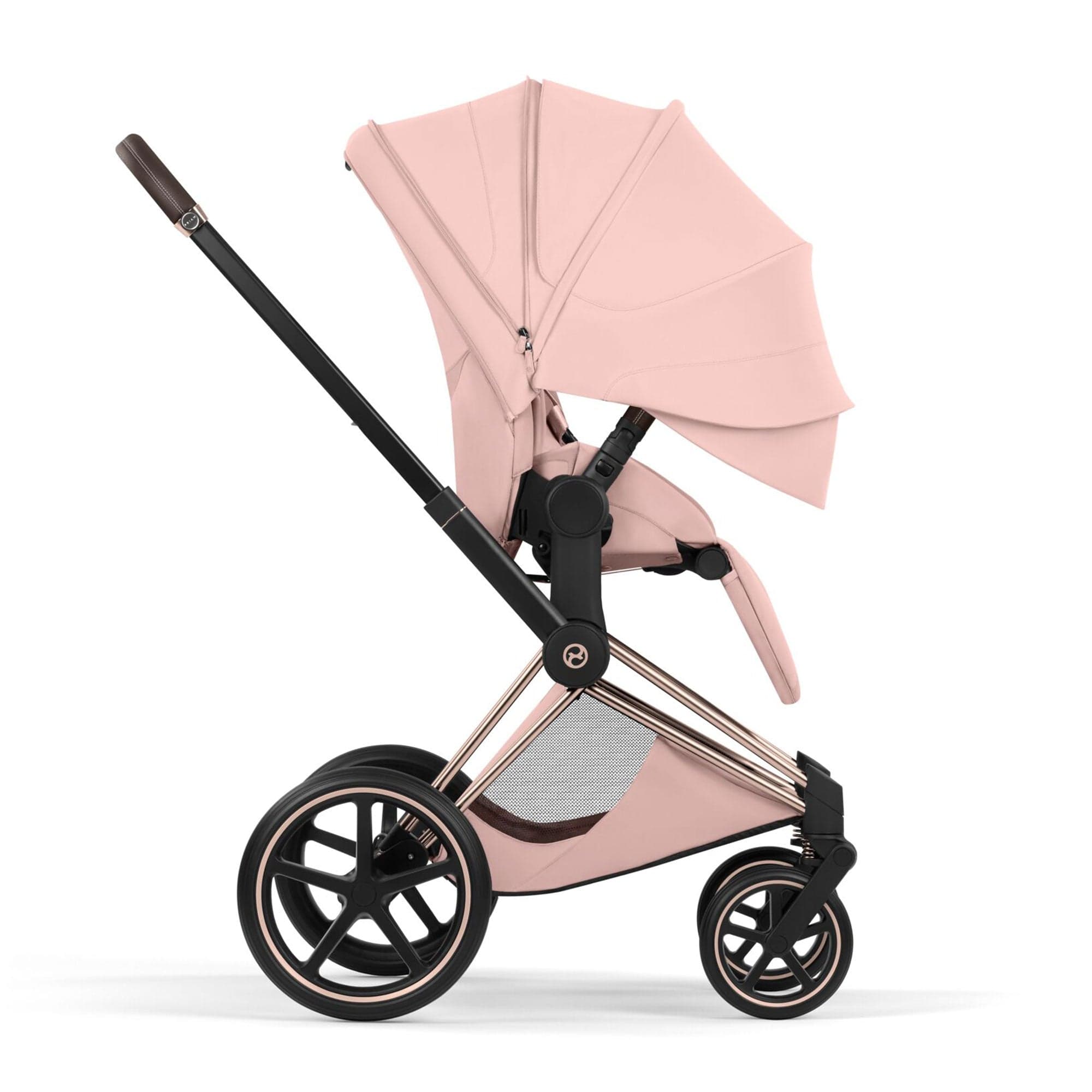 Cybex baby prams Cybex Priam Pushchair Set - Style Collection - Peach Pink
