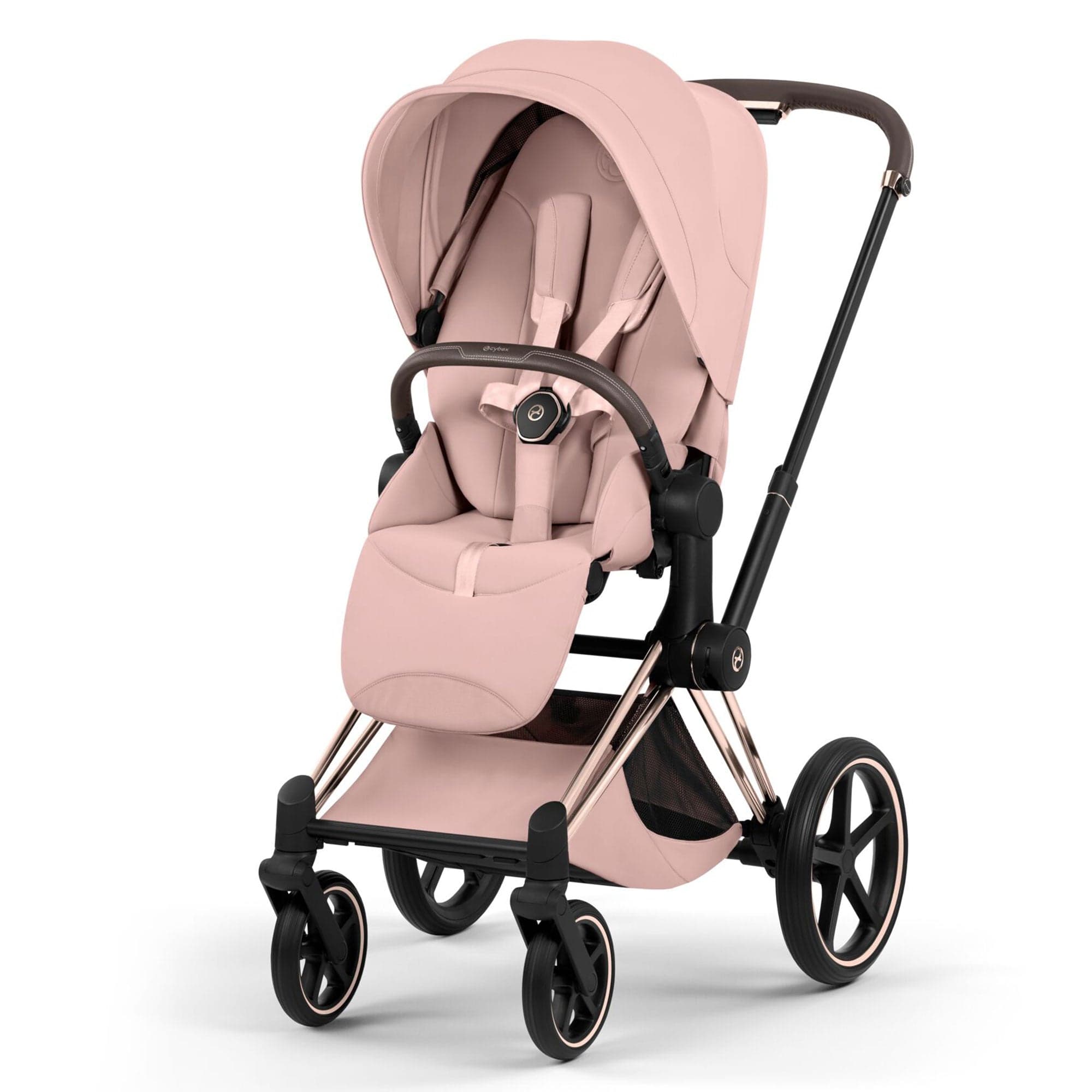 Cybex baby prams Cybex Priam Pushchair Set - Style Collection - Peach Pink