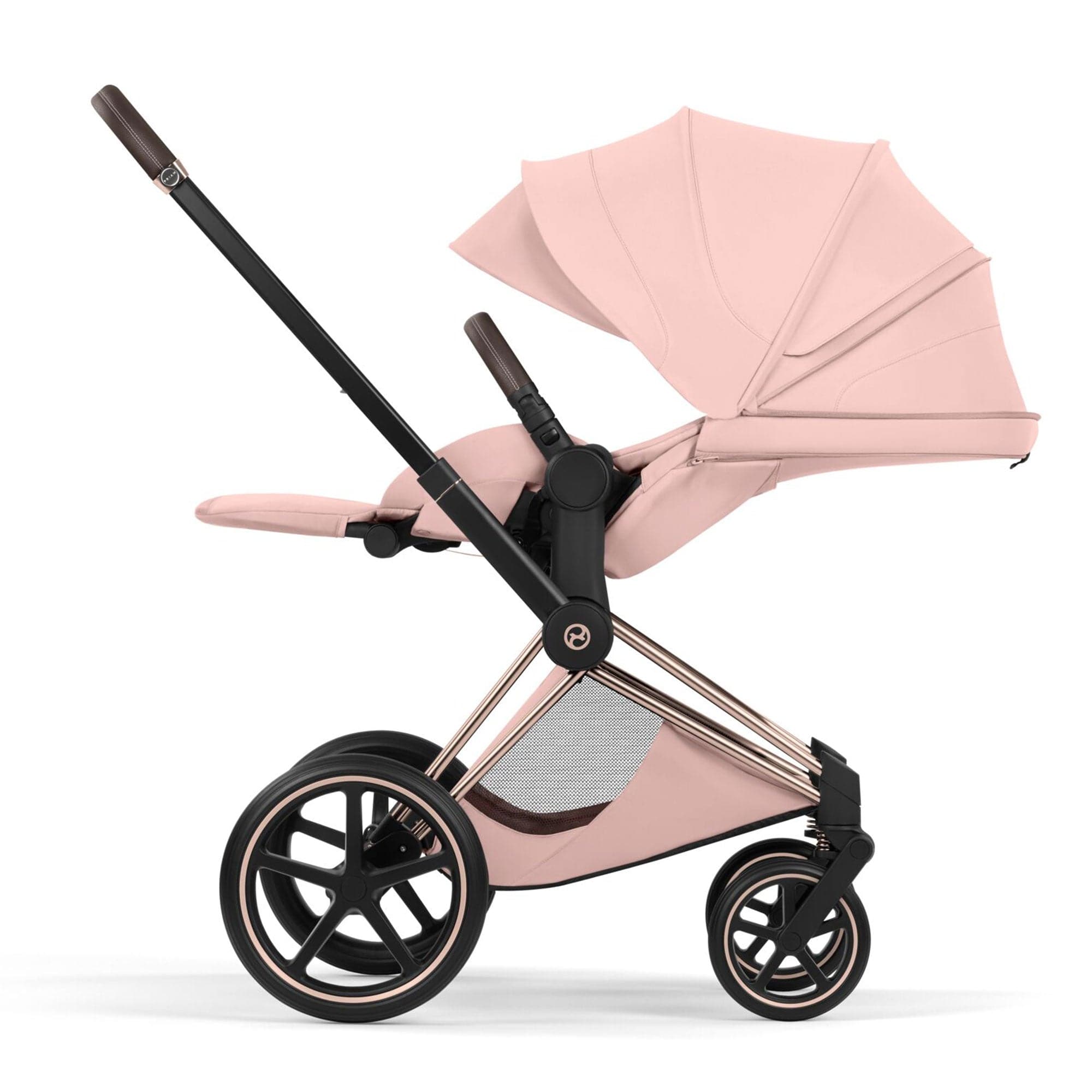 Cybex baby prams Cybex Priam Pushchair Set - Style Collection - Peach Pink