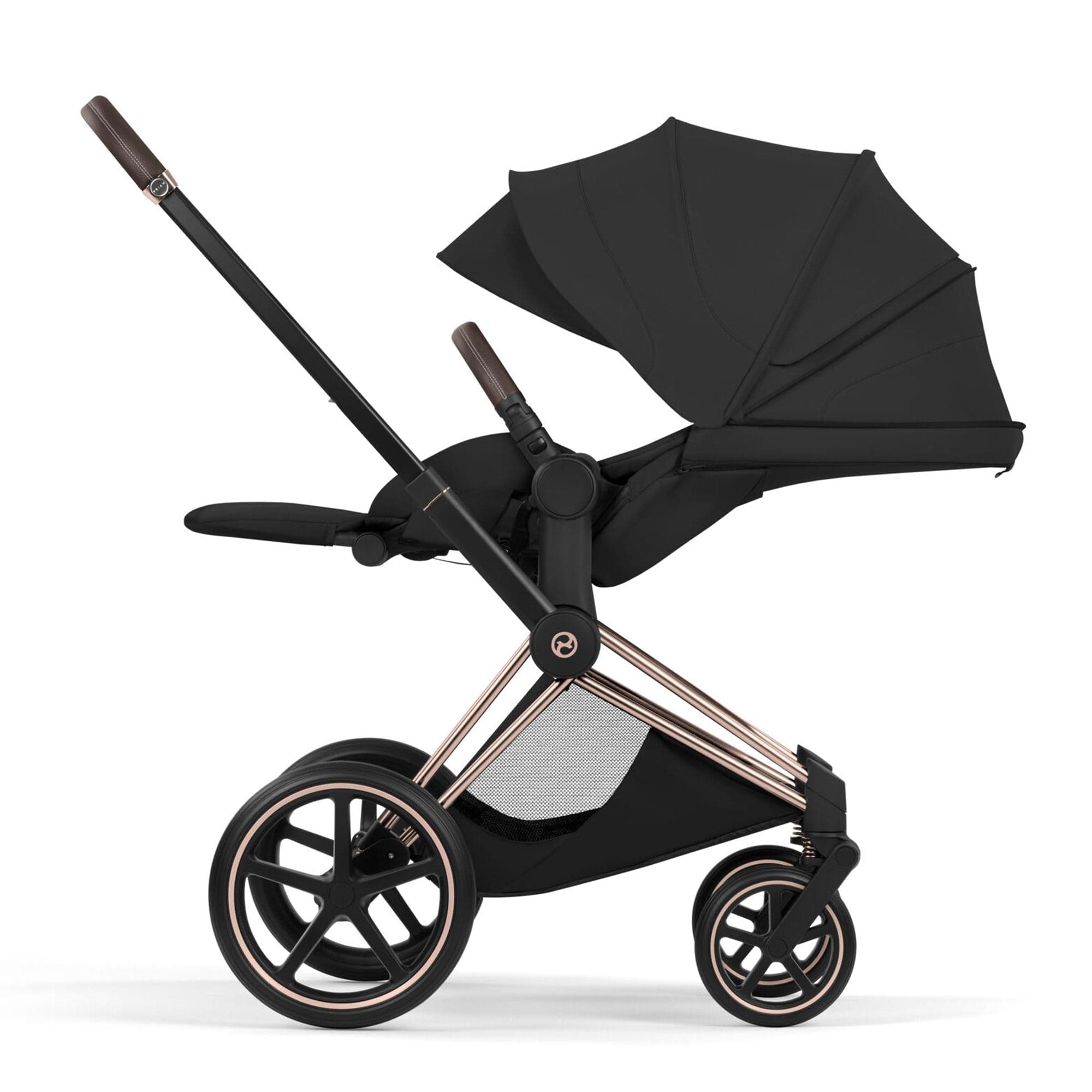 Cybex baby prams Cybex Priam Pushchair Set - Style Collection - Sepia Black