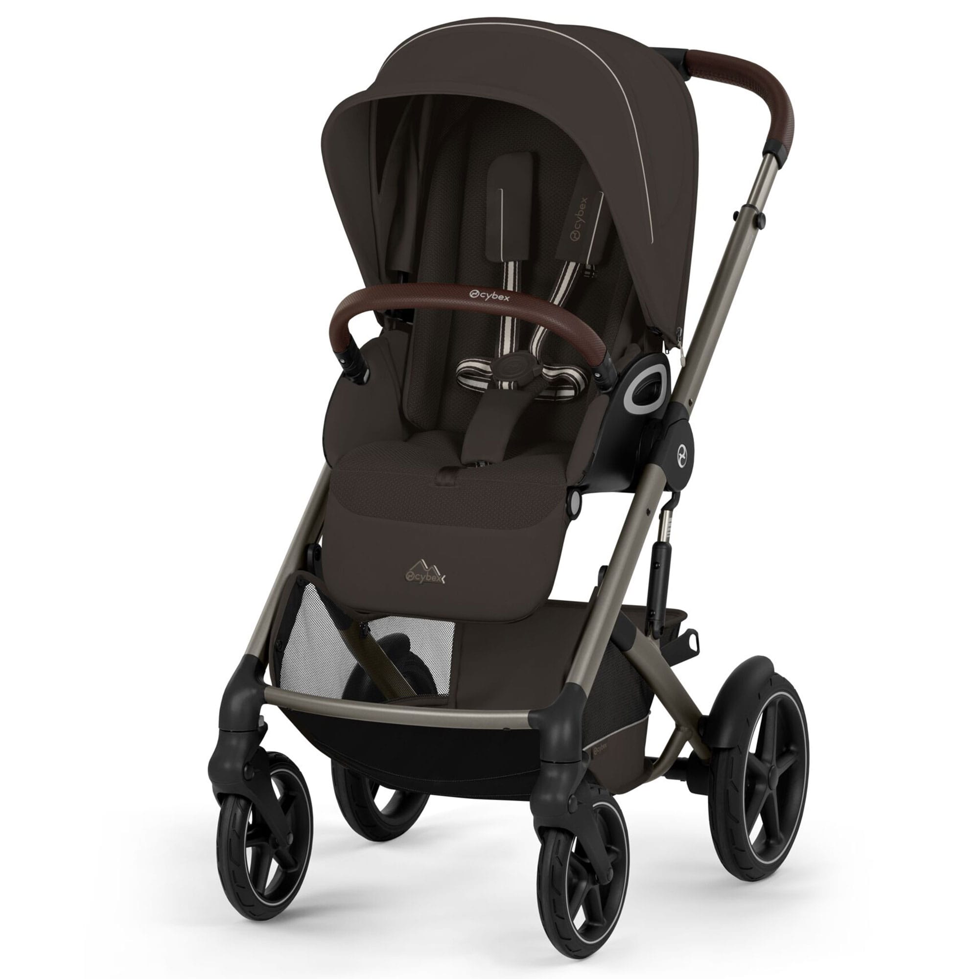 Cybex baby prams Cybex Talos Foldable Carrycot Accessory Bundle - Chocolate Brown TAL-ACC-BRN-1