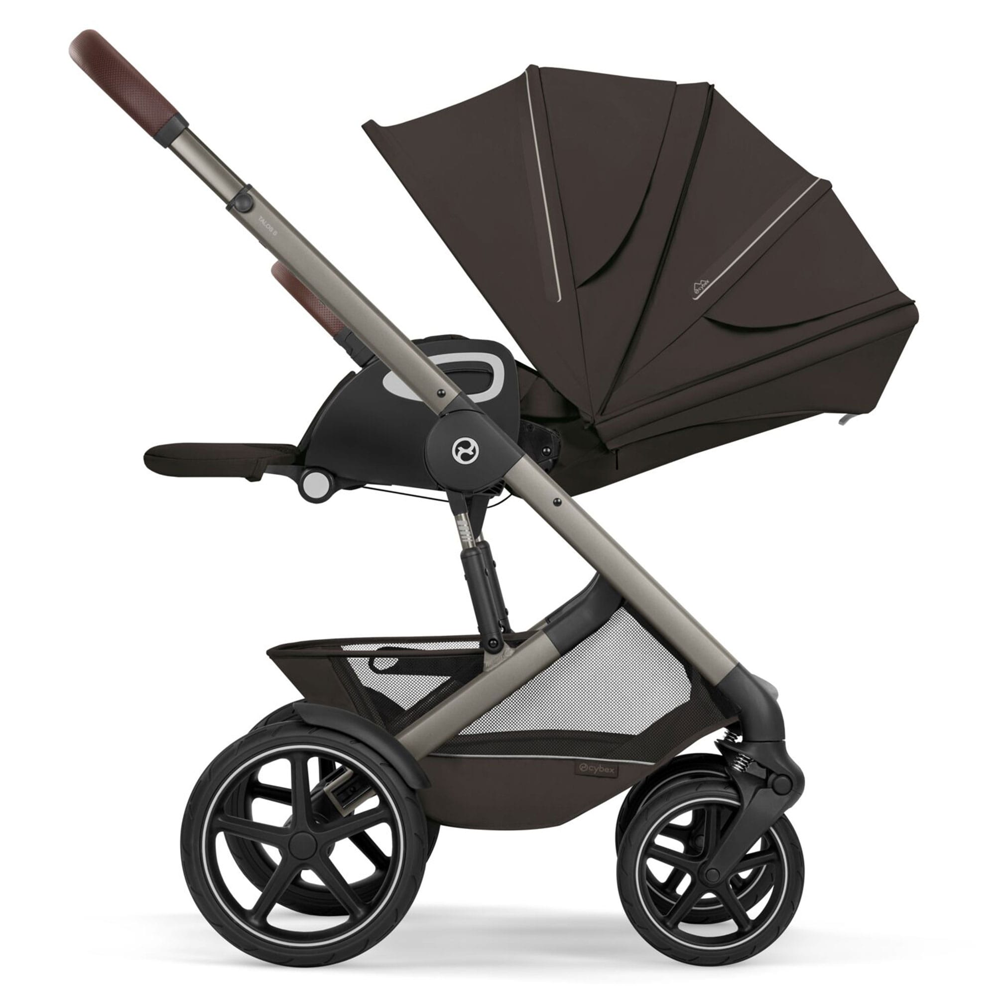 Cybex baby prams Cybex Talos Foldable Carrycot Accessory Bundle - Chocolate Brown TAL-ACC-BRN-1