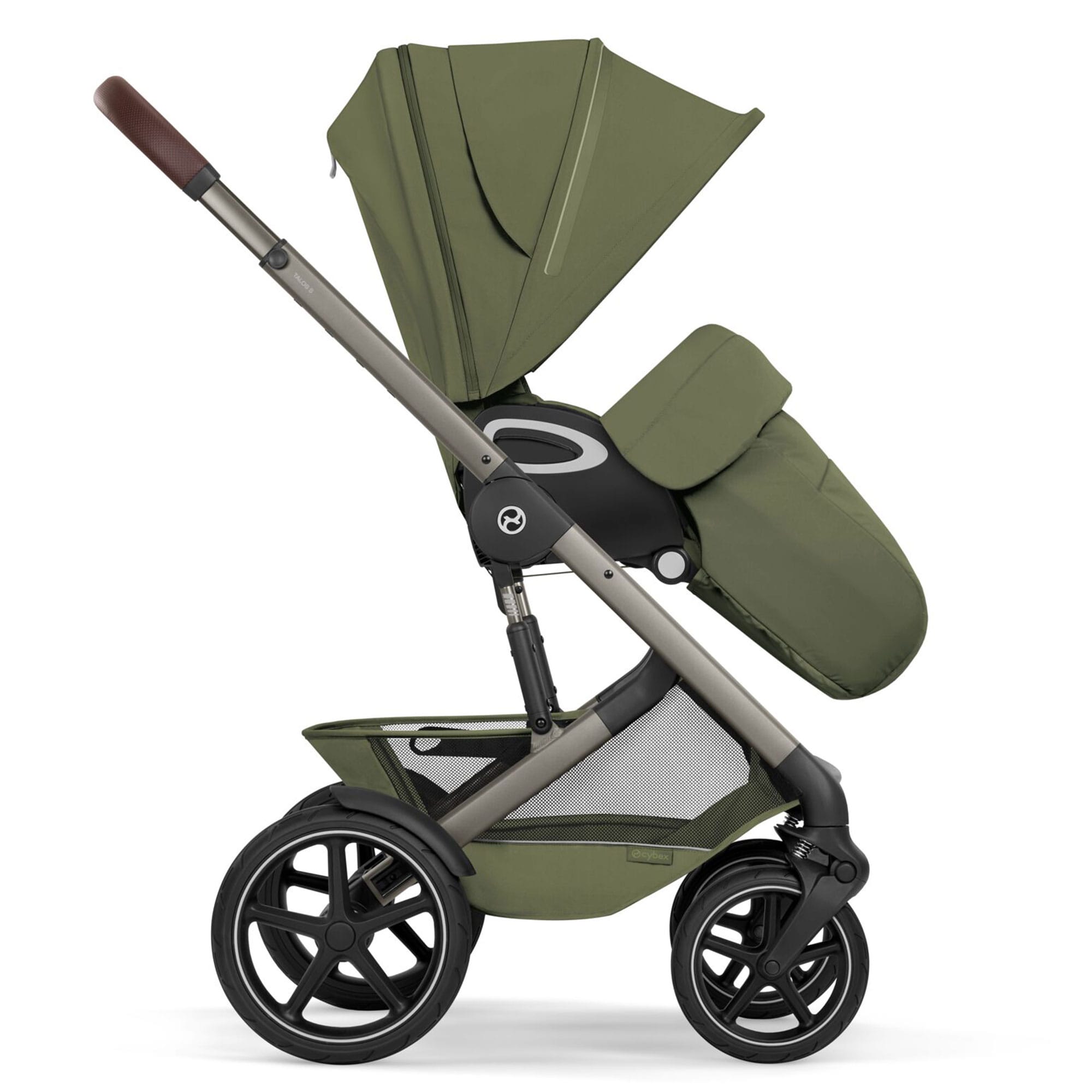 Cybex baby prams Cybex Talos Foldable Carrycot Accessory Bundle - Moss Green TAL-ACC-GRN-1