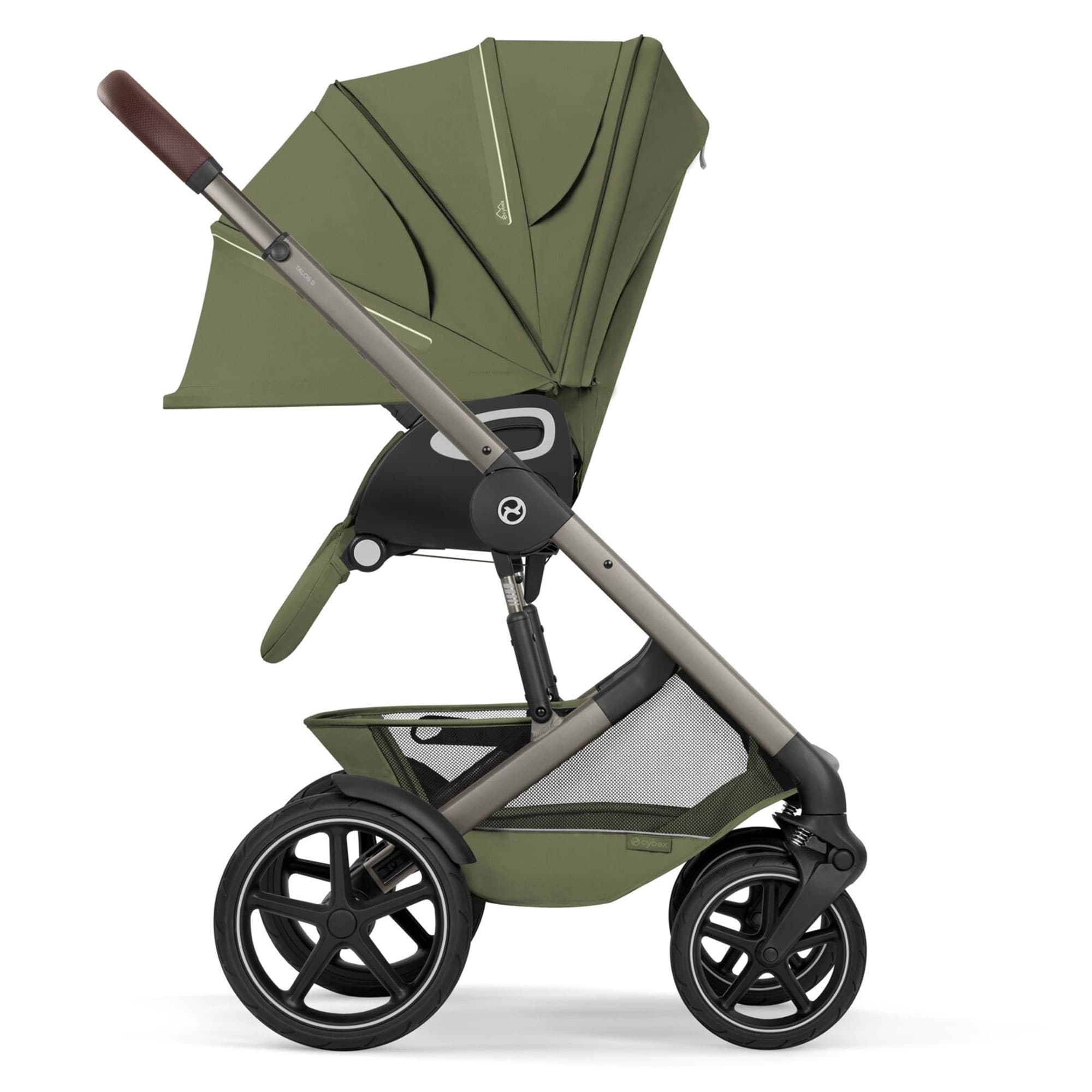 Cybex baby prams Cybex Talos Foldable Carrycot Accessory Bundle - Moss Green TAL-ACC-GRN-1