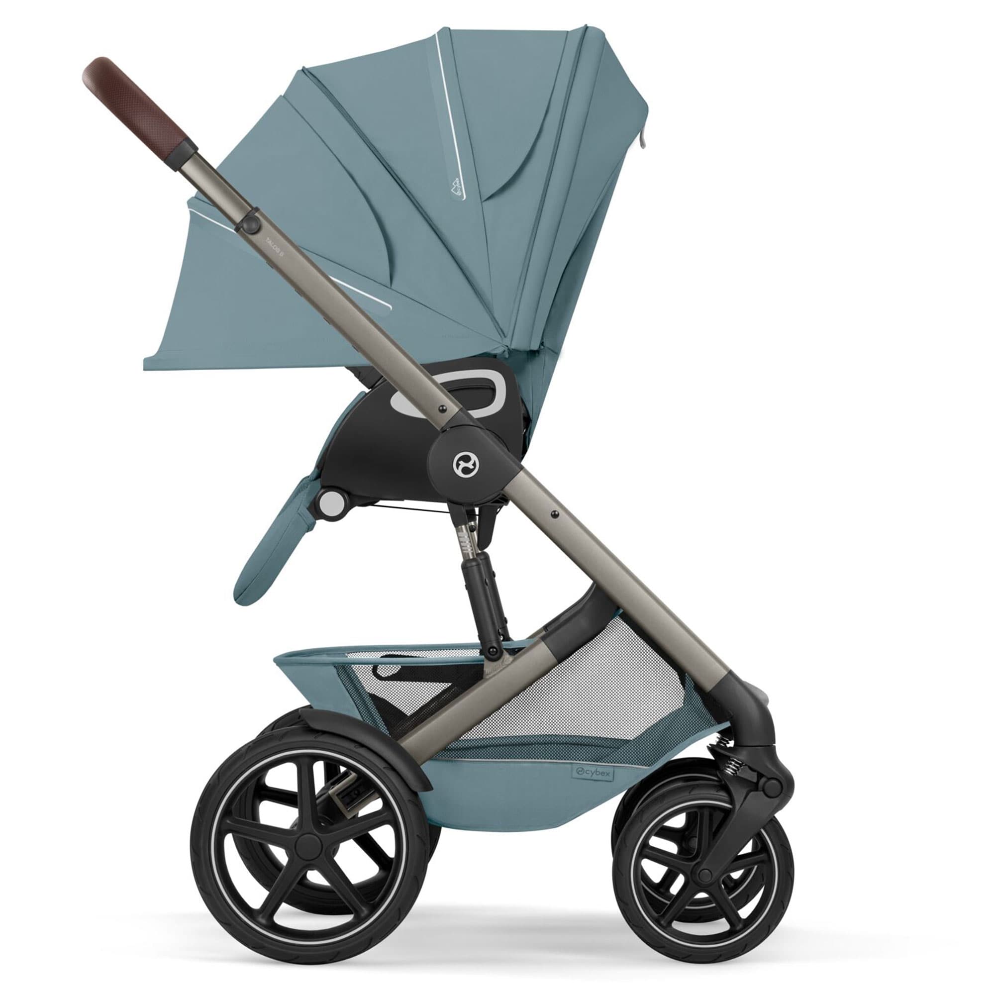 Cybex baby prams Cybex Talos Foldable Carrycot Accessory Bundle - Stormy Blue TAL-ACC-BLU-1