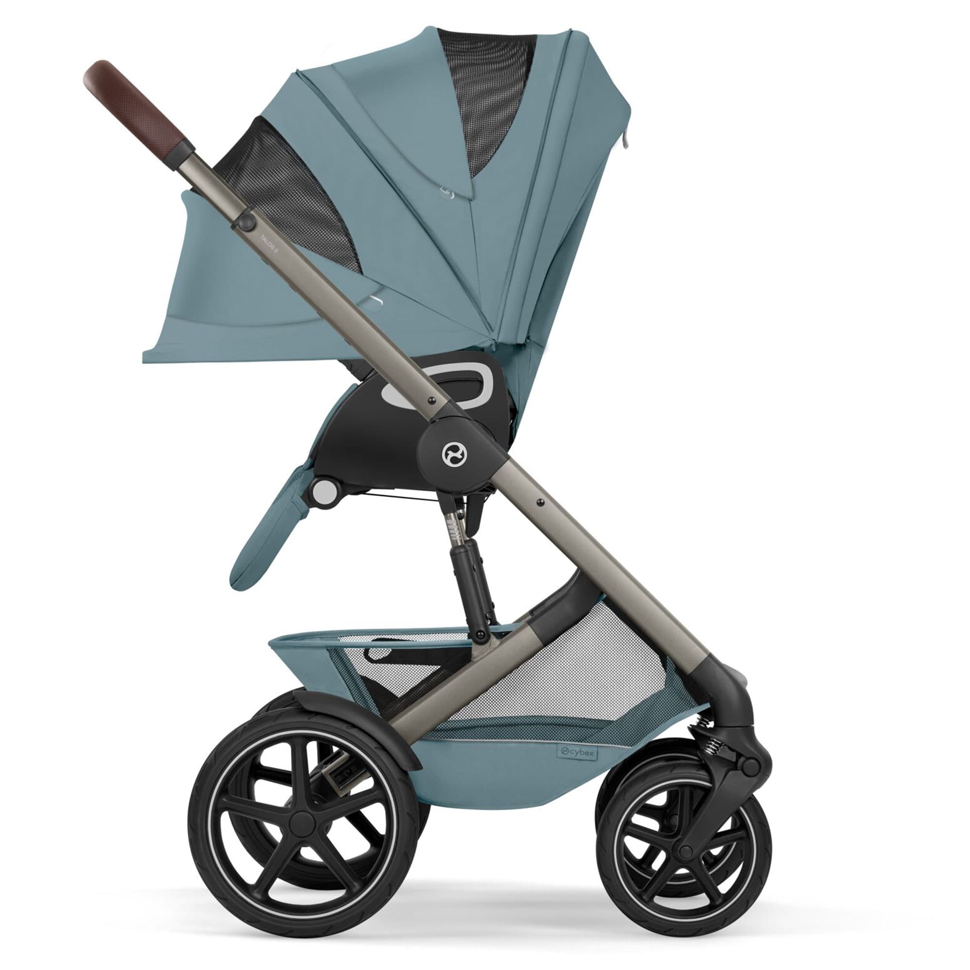 Cybex baby prams Cybex Talos Foldable Carrycot Accessory Bundle - Stormy Blue TAL-ACC-BLU-1