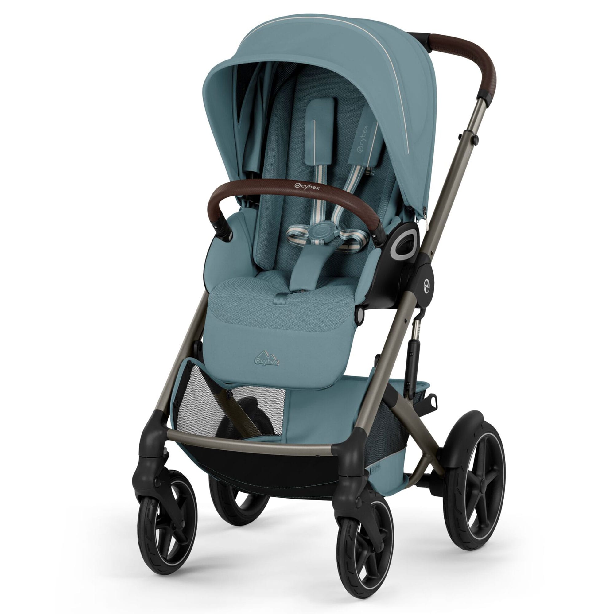 Cybex baby prams Cybex Talos Foldable Carrycot Accessory Bundle - Stormy Blue TAL-ACC-BLU-1