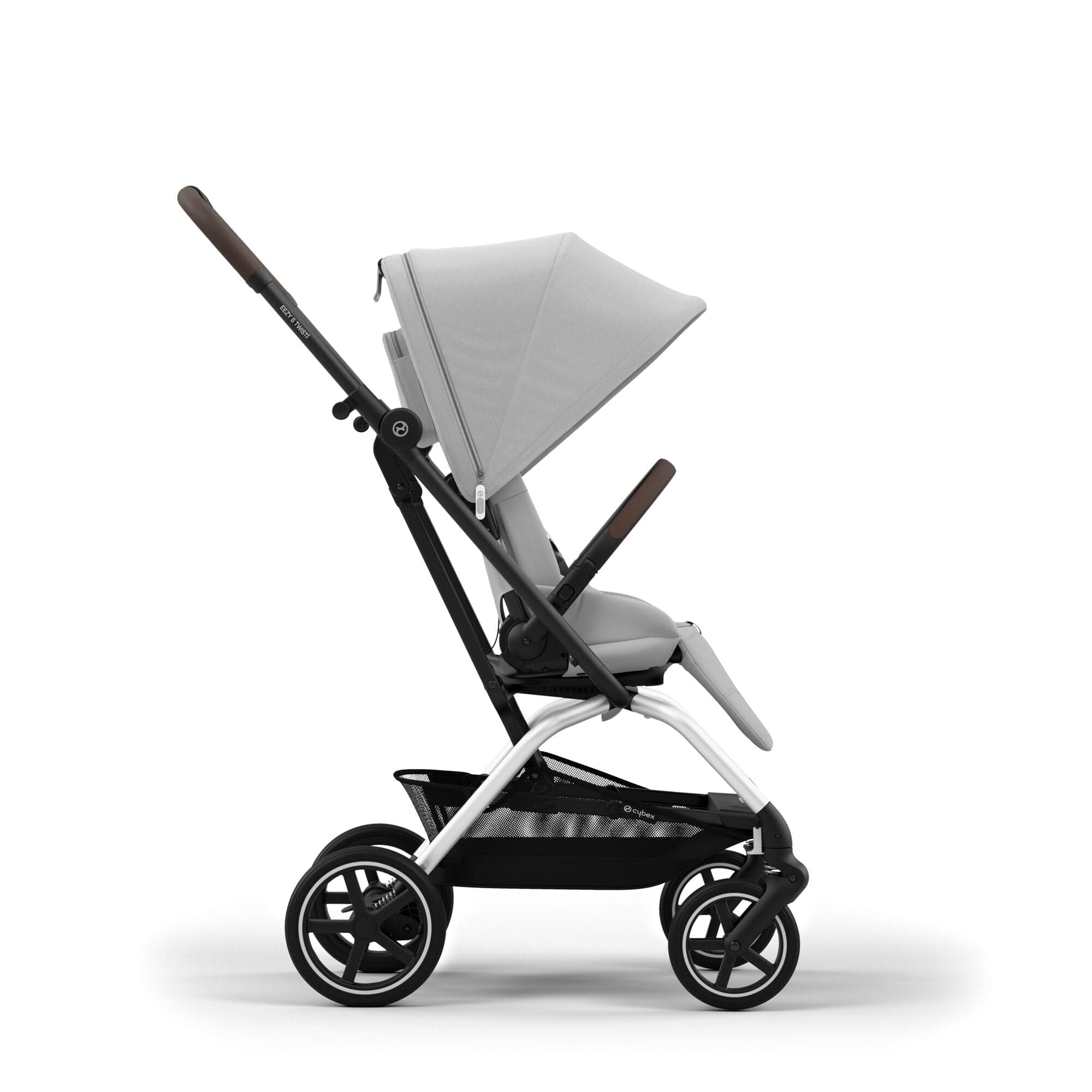 Cybex baby pushchairs Cybex Eezy S Twist+ 2 - Fog Grey | light grey 524000099