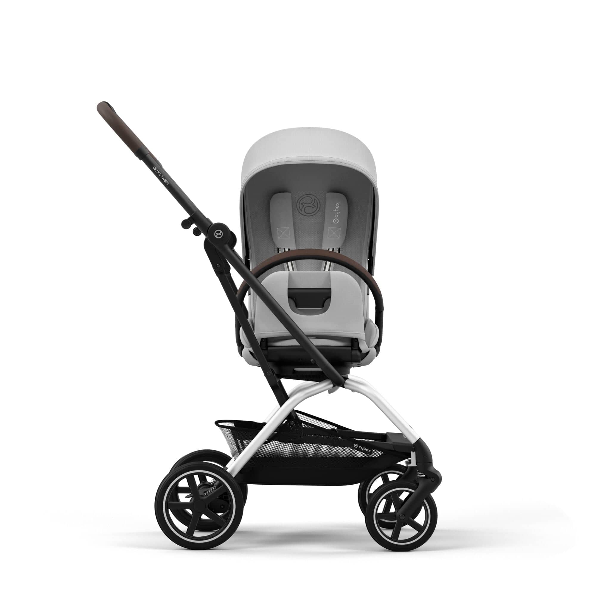 Cybex baby pushchairs Cybex Eezy S Twist+ 2 - Fog Grey | light grey 524000099
