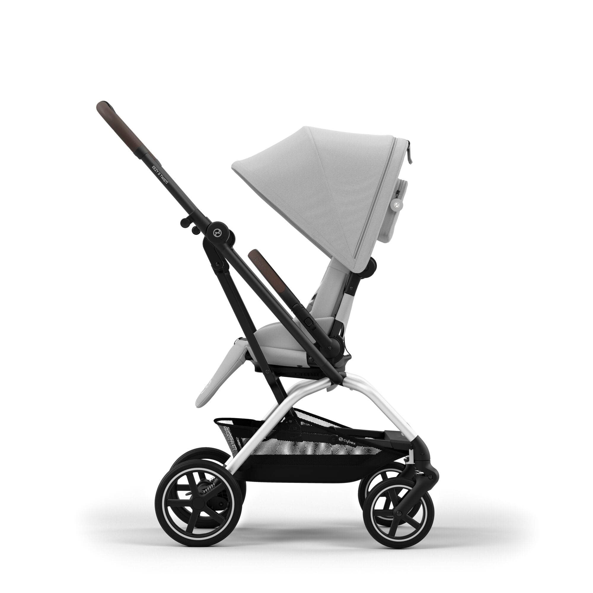 Cybex baby pushchairs Cybex Eezy S Twist+ 2 - Fog Grey | light grey 524000099