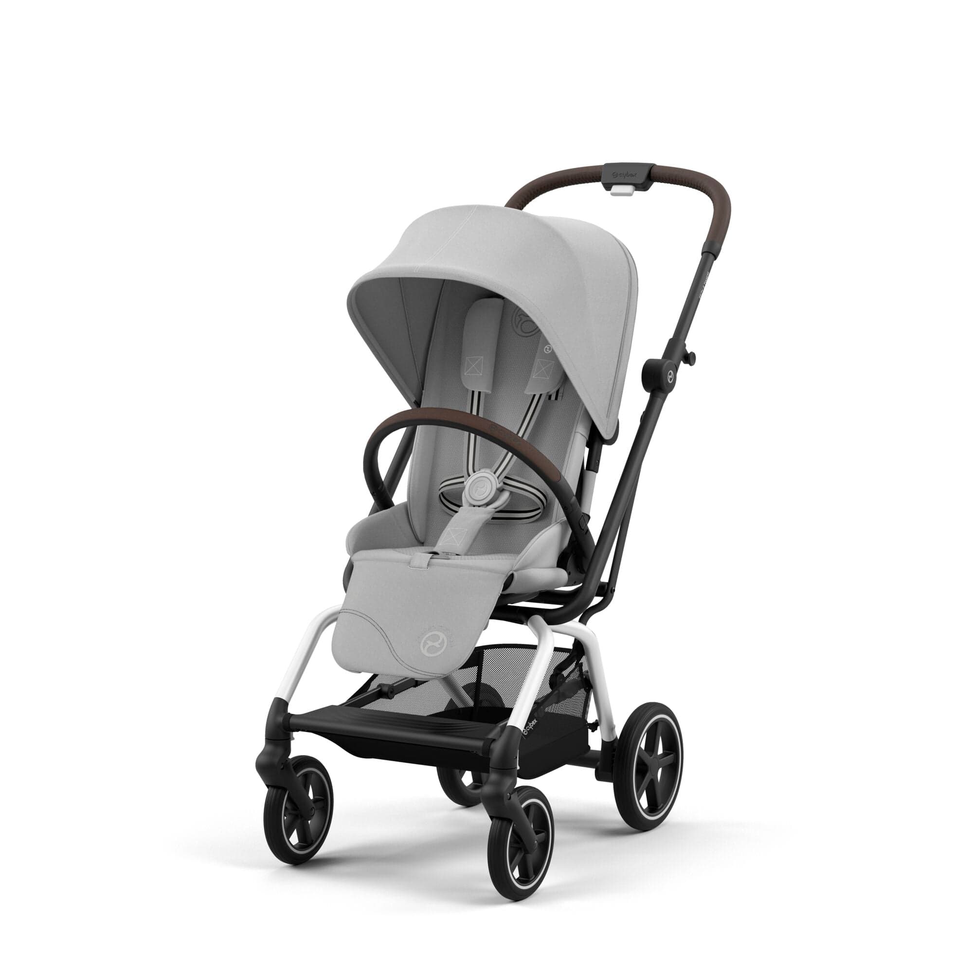 Cybex baby pushchairs Cybex Eezy S Twist+ 2 - Fog Grey | light grey 524000099