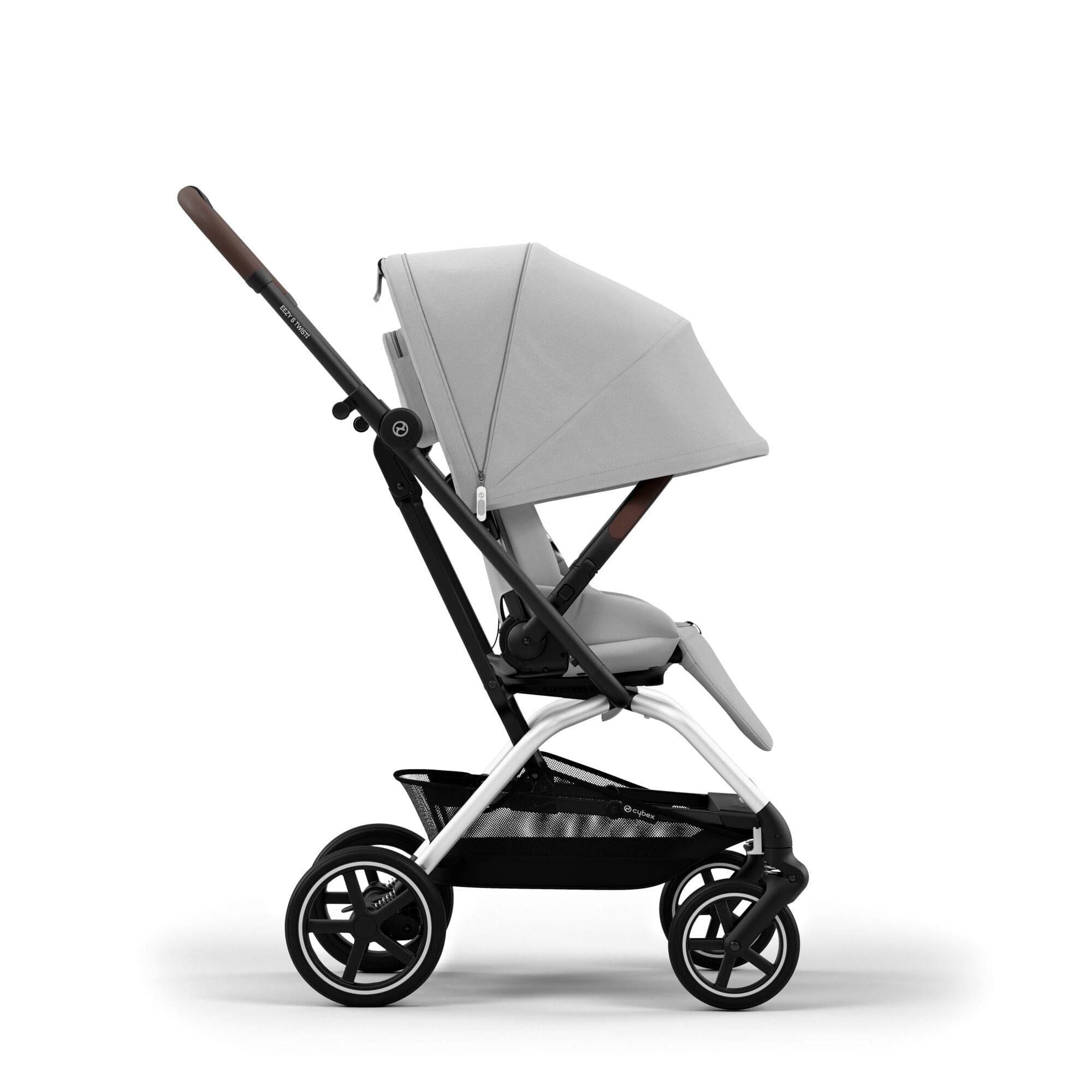 Cybex baby pushchairs Cybex Eezy S Twist+ 2 - Fog Grey | light grey 524000099